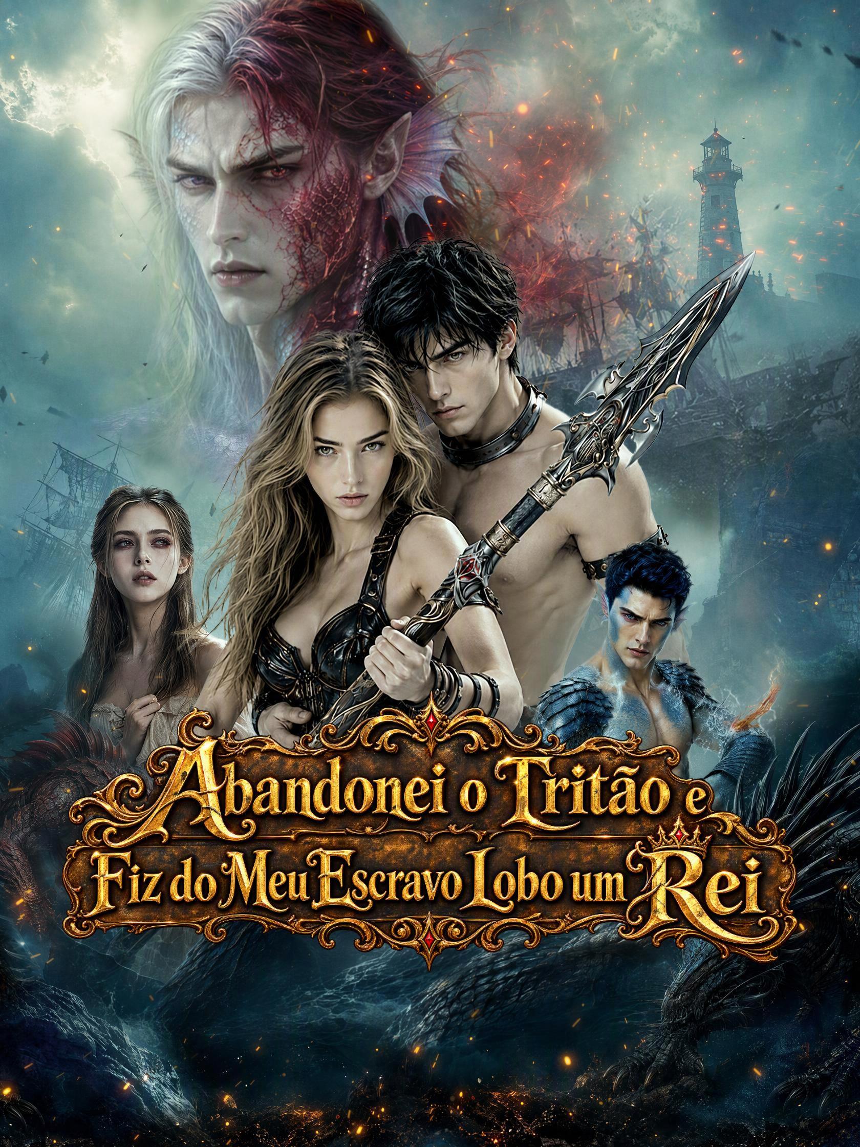 Abandonei o Tritão e Fiz do Meu Escravo Lobo um Rei short drama poster