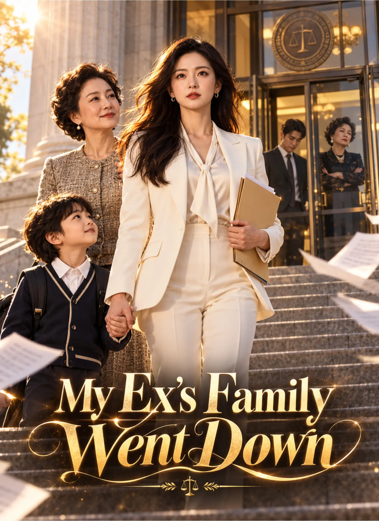 [Dubbed]My Ex's Family Went Down short drama poster