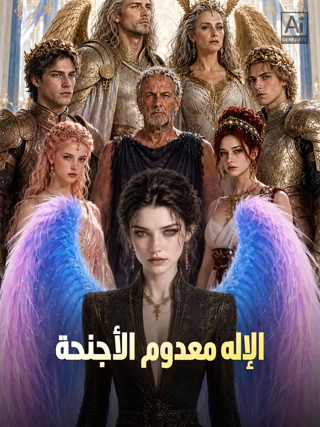الإله معدوم الأجنحة short drama poster