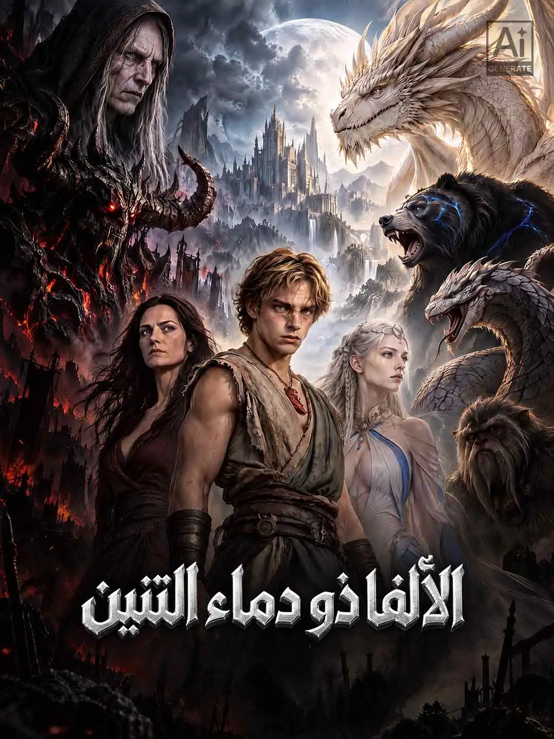 الألفا ذو دماء التنين short drama poster