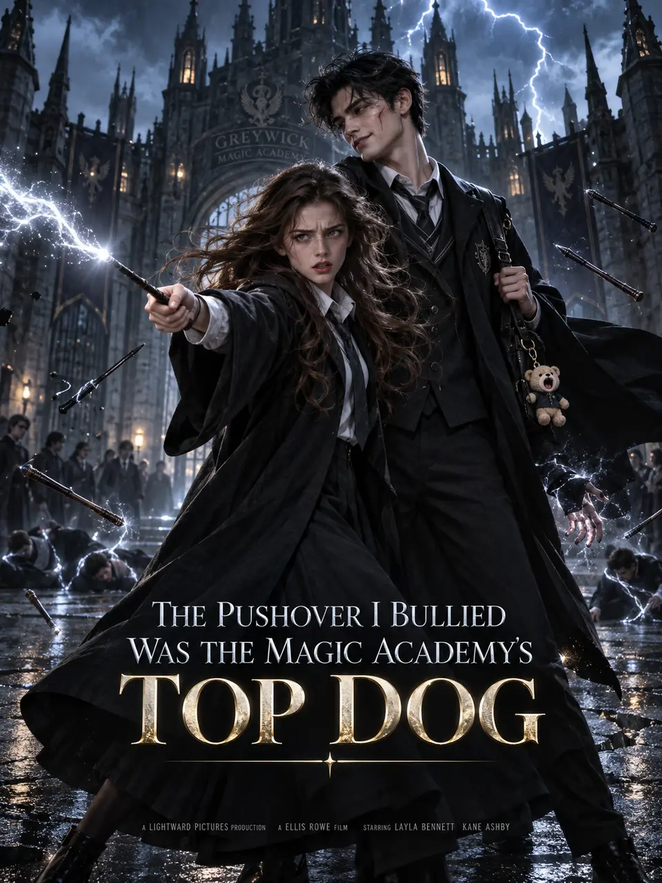 The Pushover I Bullied Was the Magic Academy's Top Dog short drama poster