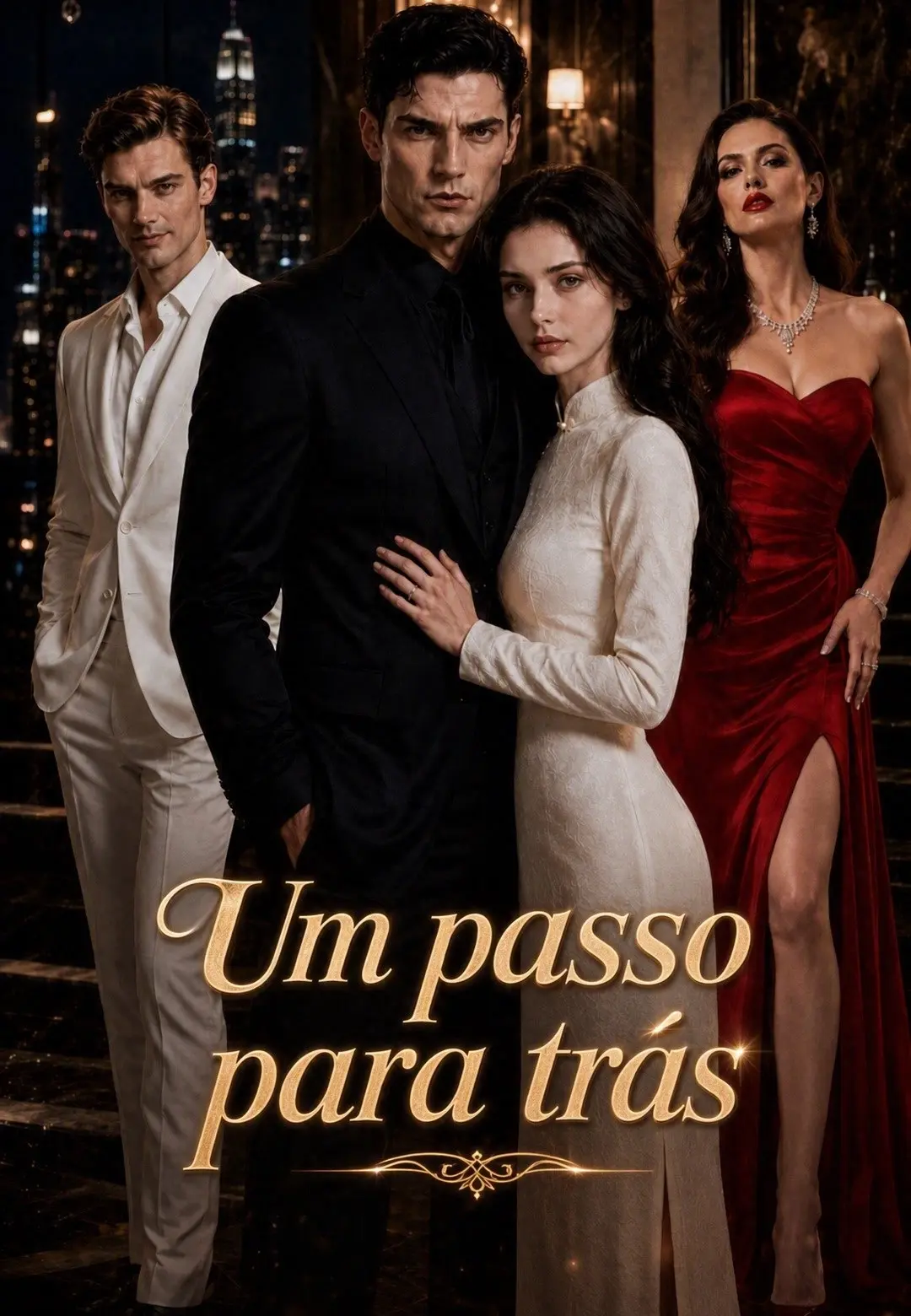 Um passo para trás short drama poster