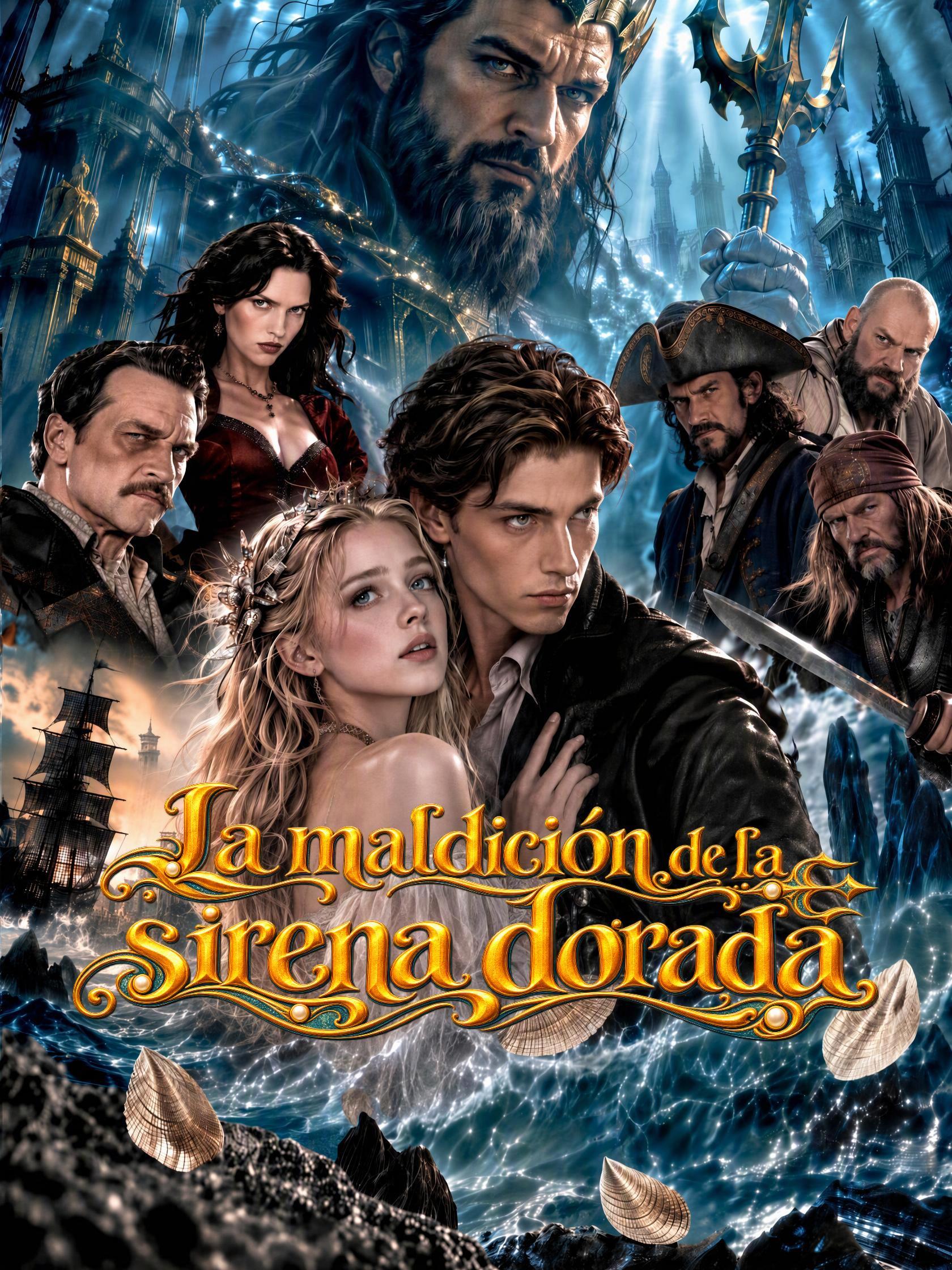 La maldición de la sirena dorada short drama poster