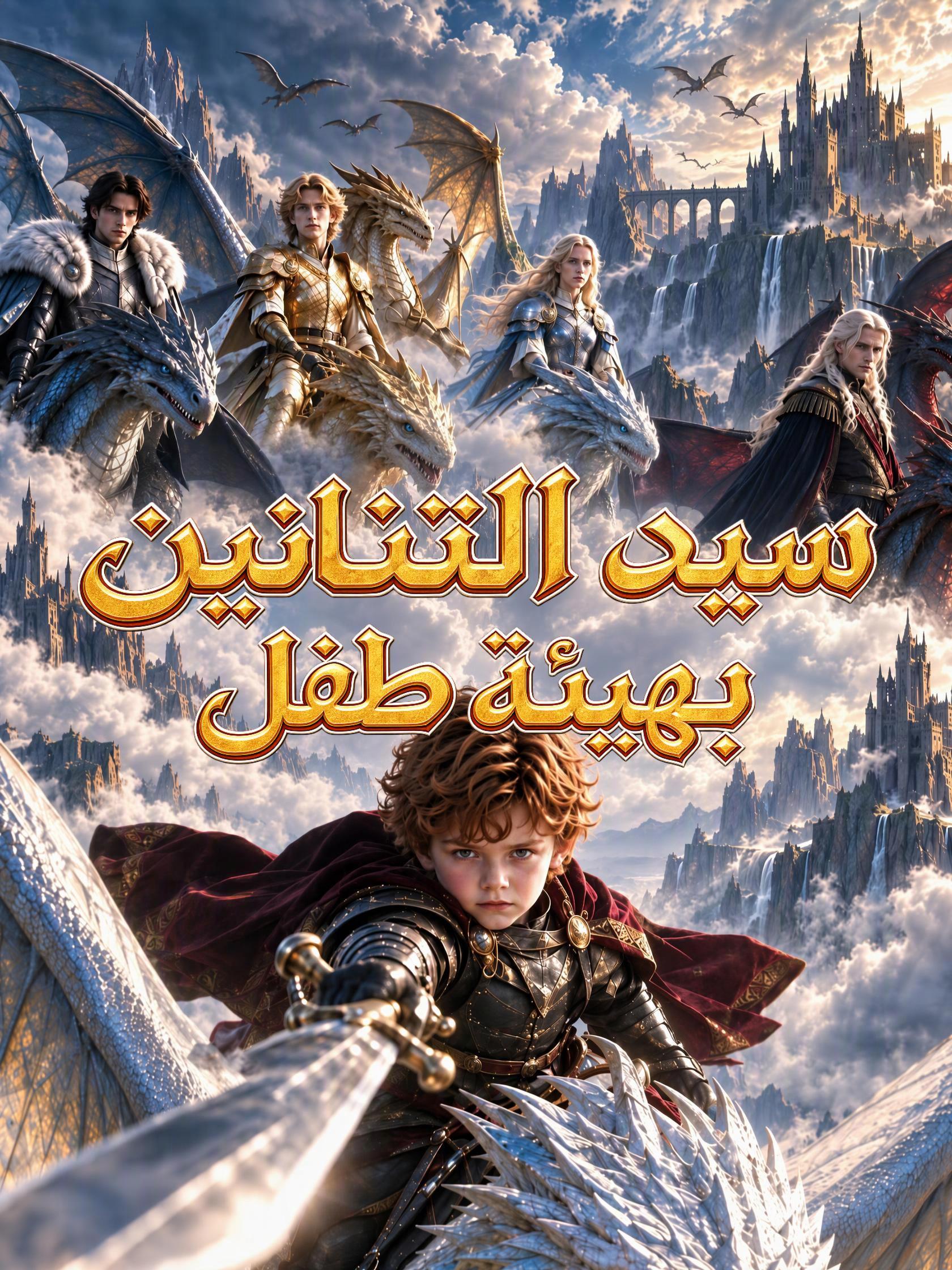 سيد التنانين بهيئة طفل short drama poster