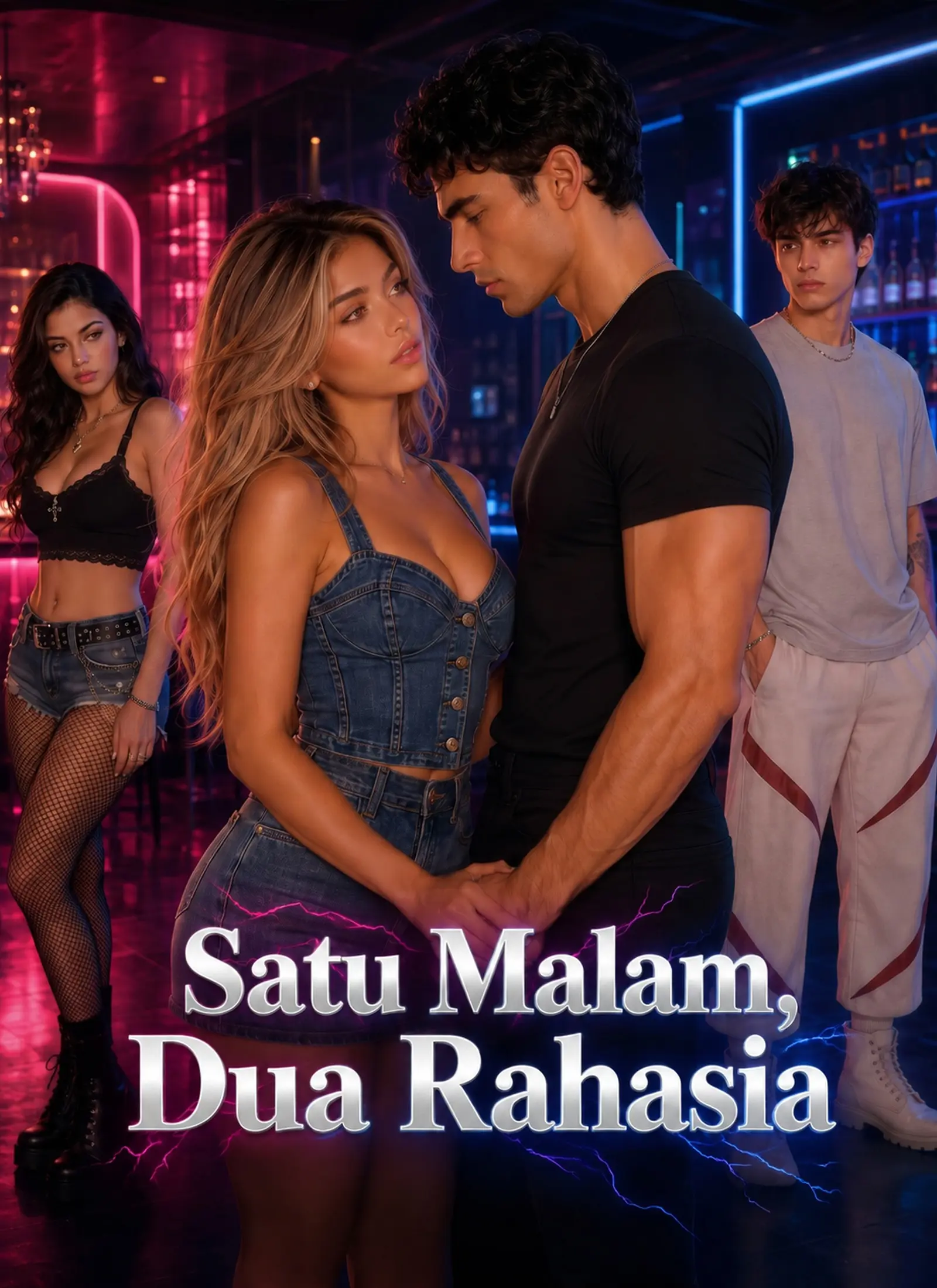 Satu Malam, Dua Rahasia short drama poster