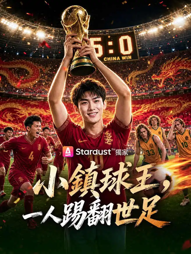 小鎮球王，一人踢翻世足 short drama poster