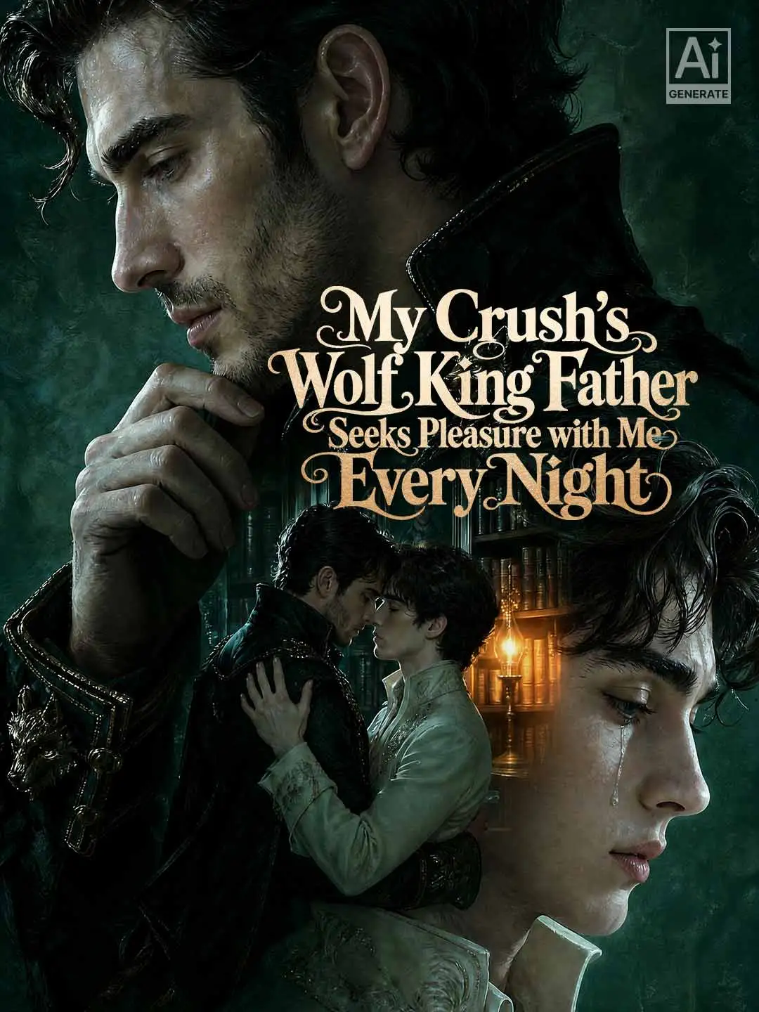 My Crush's Wolf King Father Seeks Pleasure with Me Every Night short drama poster