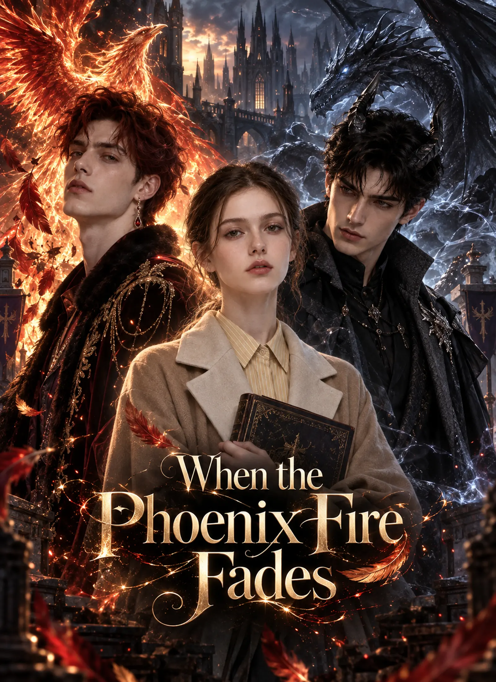 When the Phoenix Fire Fades short drama poster