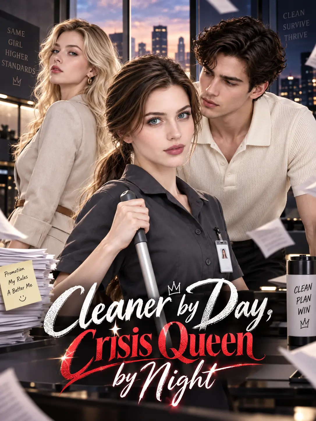 Cleaner by Day, Crisis Queen by Night short drama poster