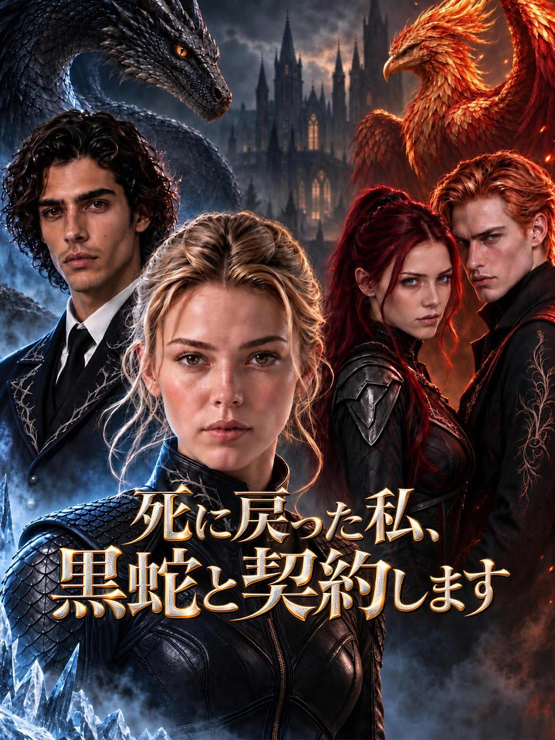 死に戻った私、黒蛇と契約します short drama poster