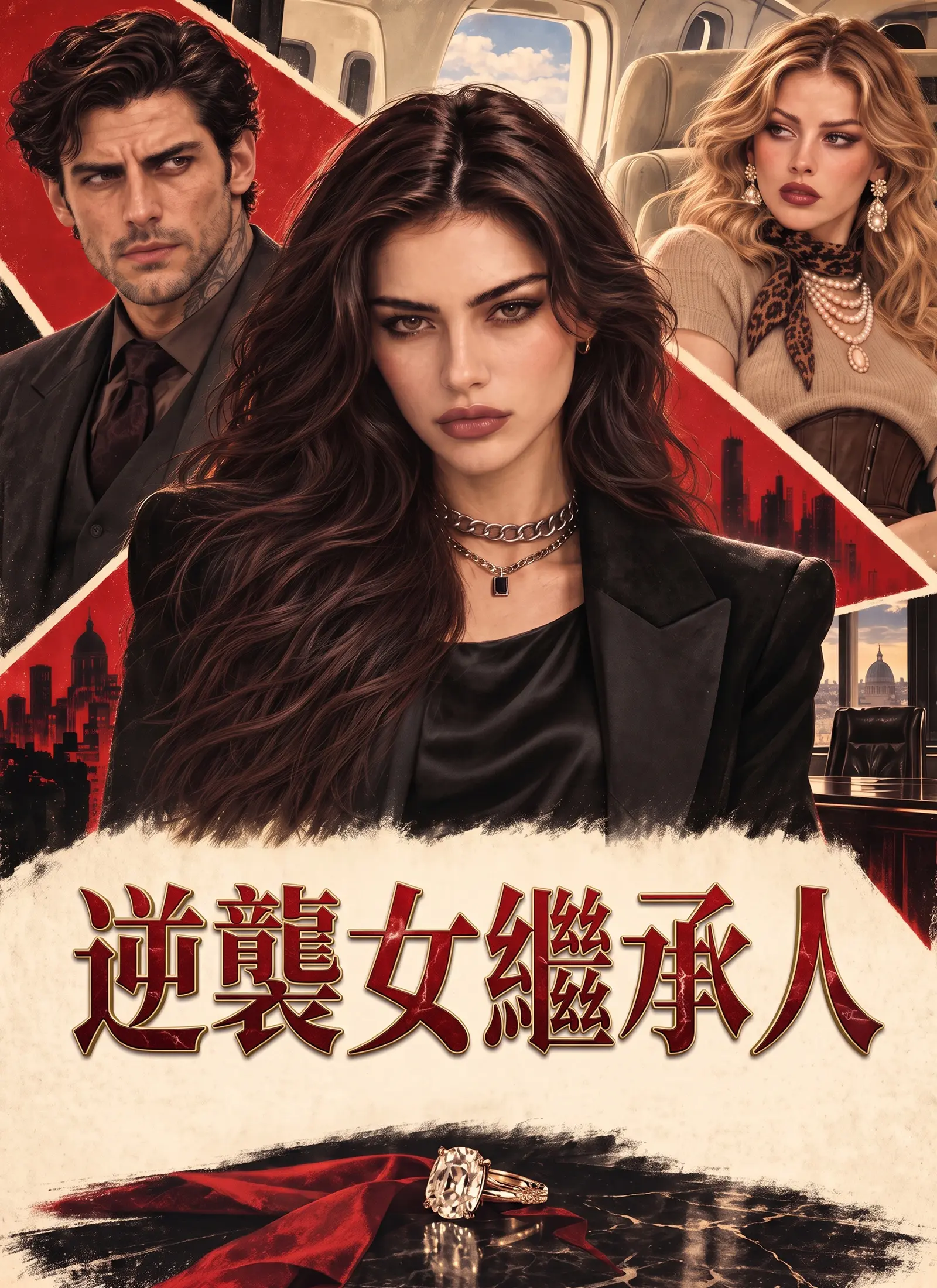 逆襲女繼承人 short drama poster