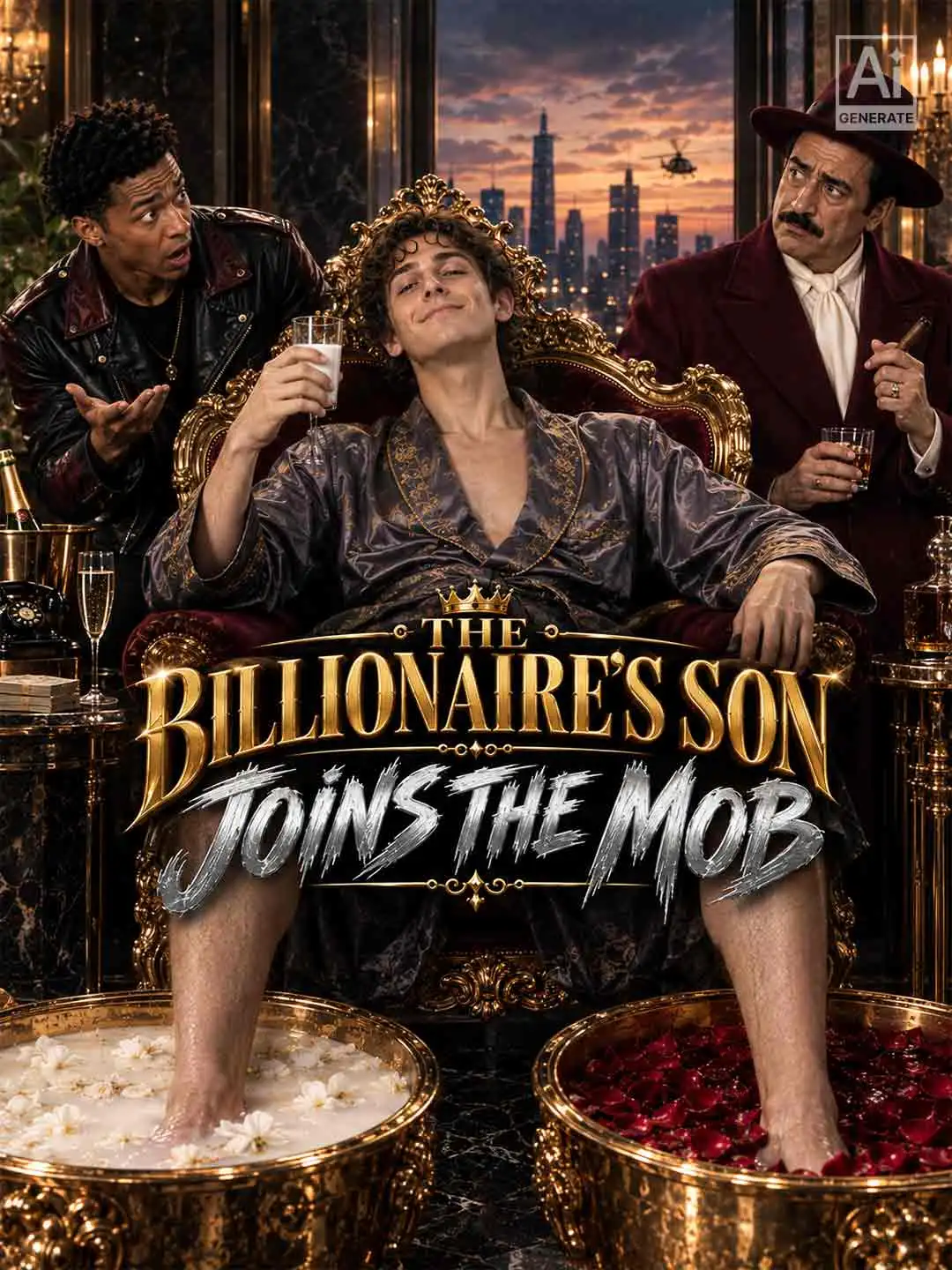 The Son of a Billionaire Joins the Gangster Group short drama poster