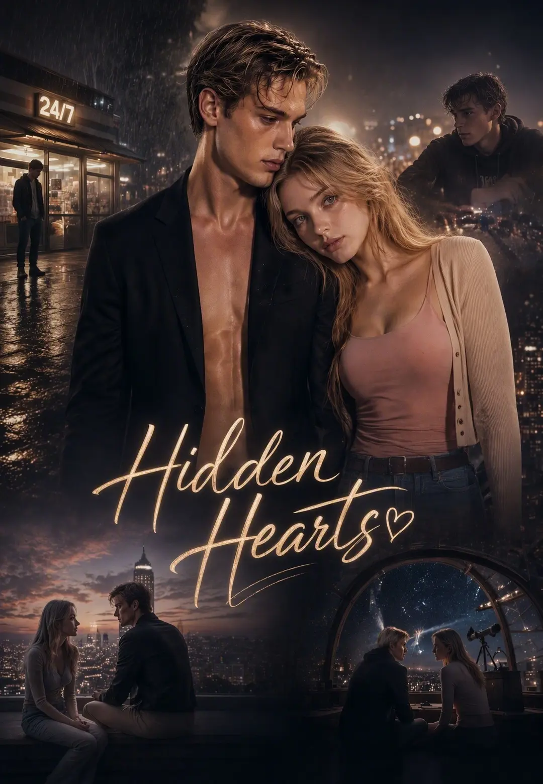Hidden Hearts short drama poster