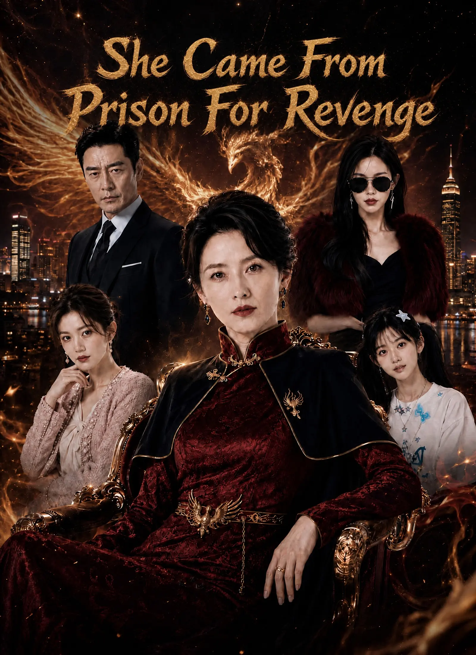 She Came From Prison For Revenge short drama poster
