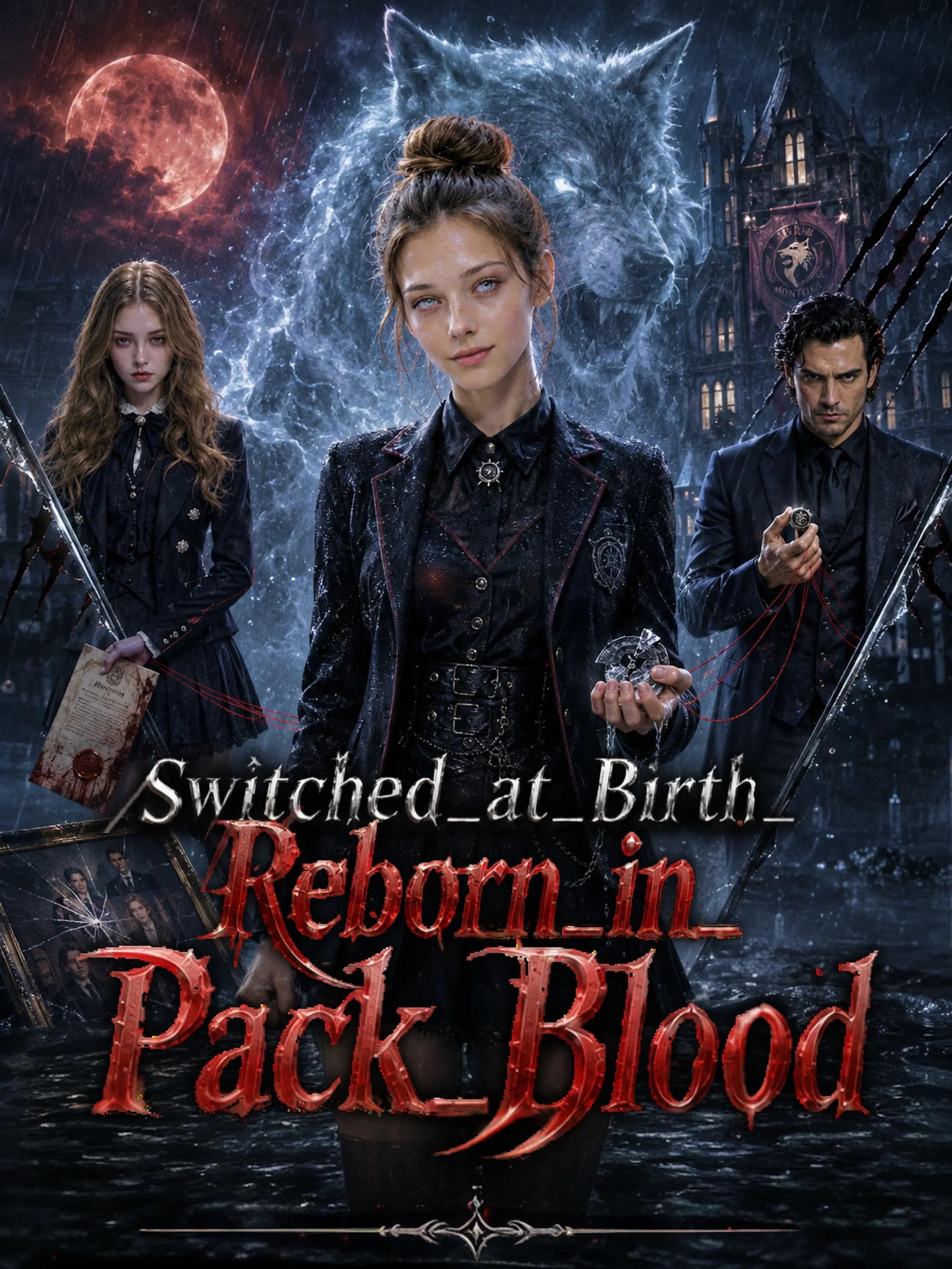 Switched at Birth, Reborn in Pack Blood short drama poster