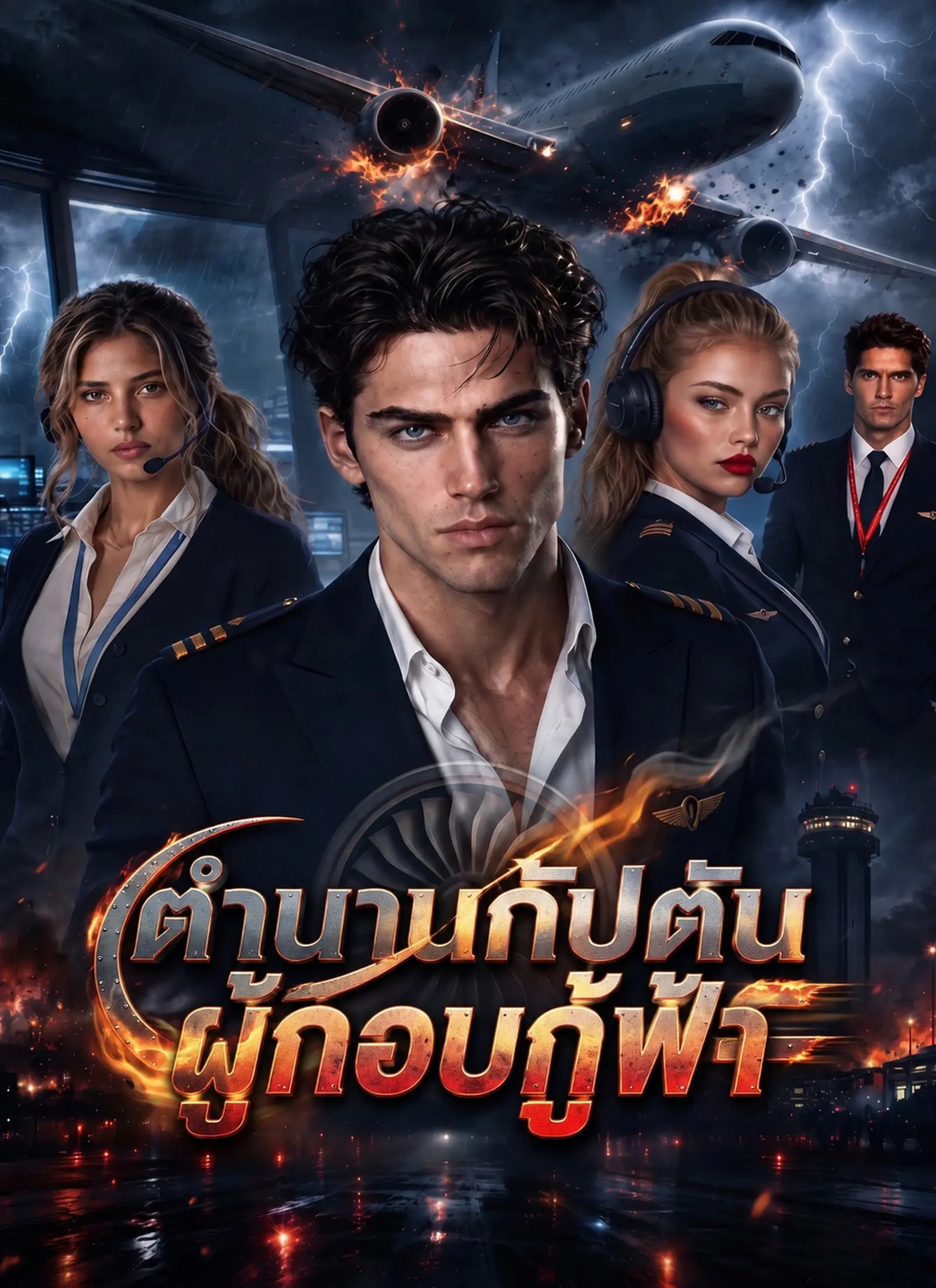 ตำนานกัปตันผู้กอบกู้ฟ้า short drama poster