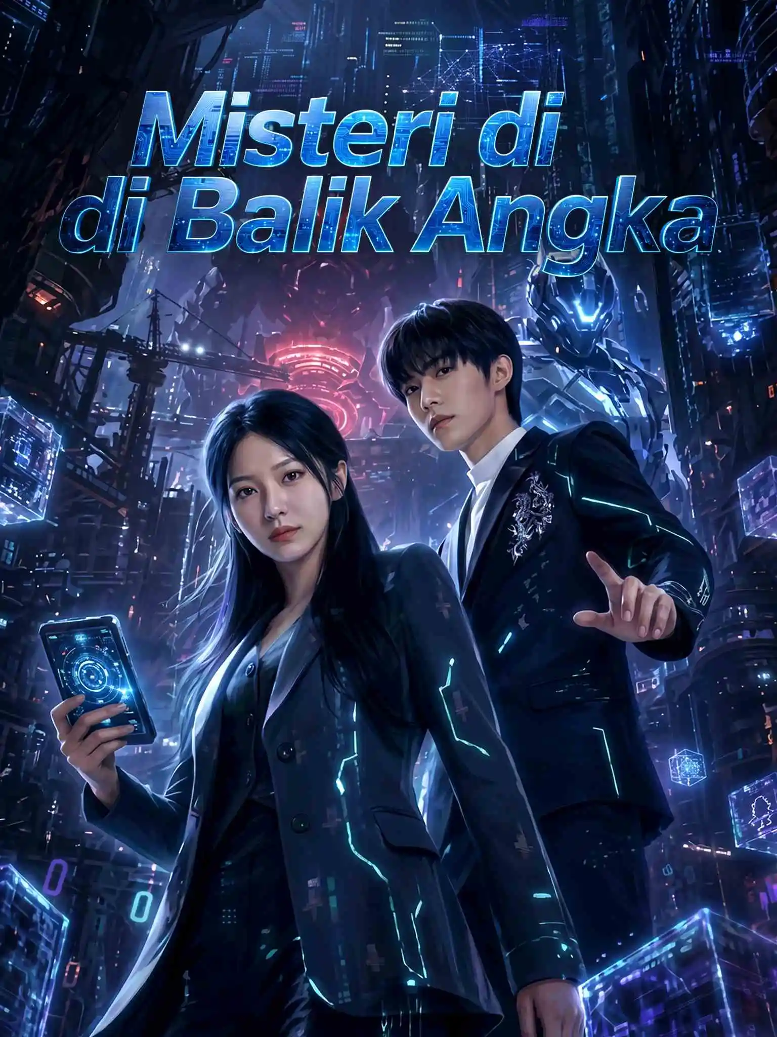 印尼配 数字迷踪 short drama poster