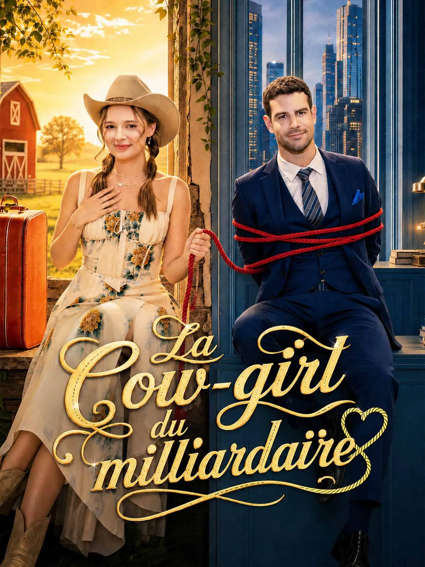 La Cow-girl du milliardaire short drama poster
