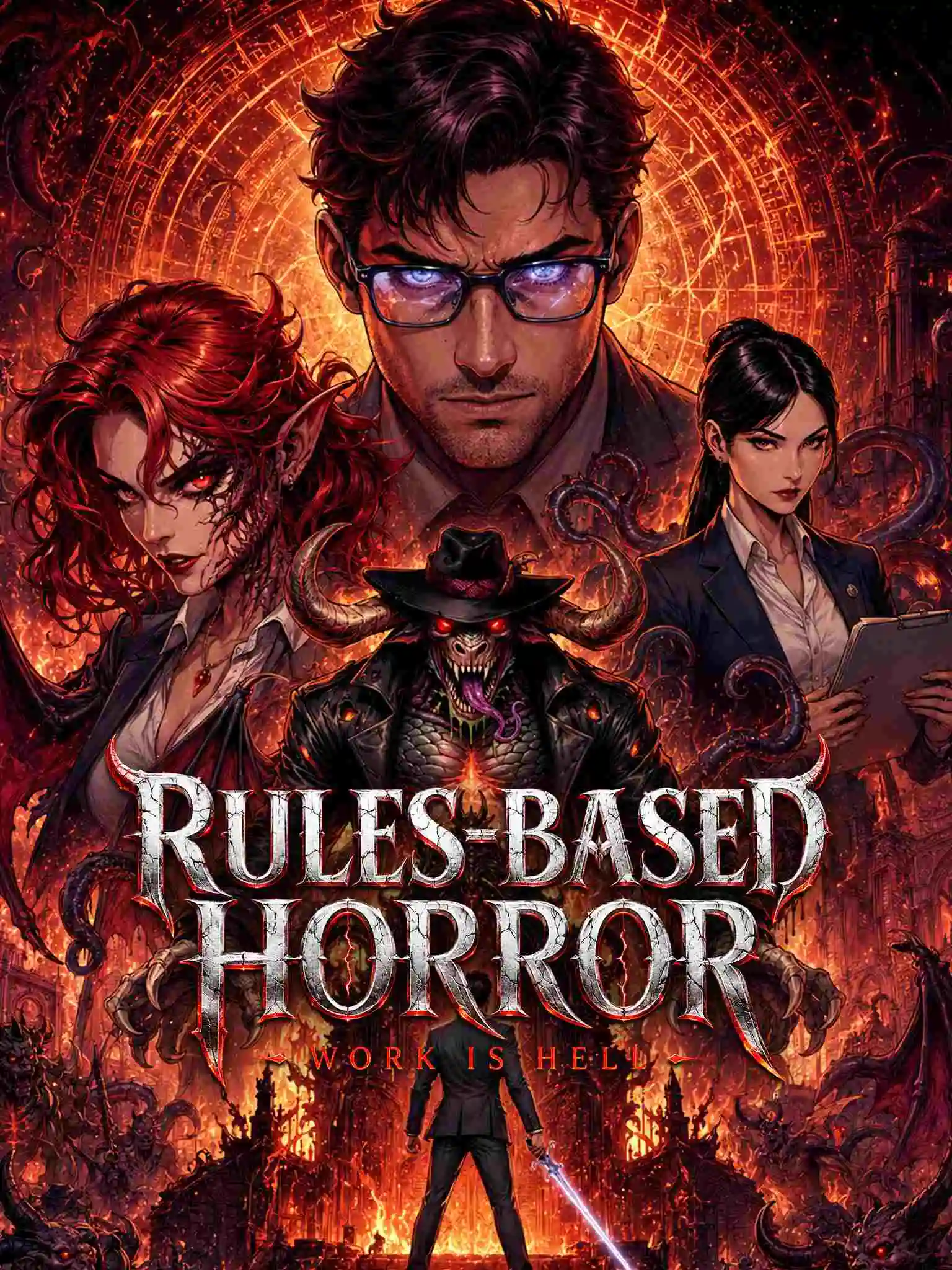 Rules-Based Horror- WORK IS HELL short drama poster