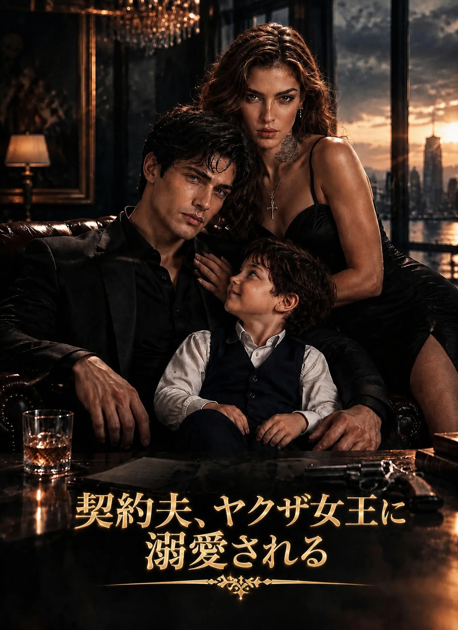 契約夫、ヤクザ女王に溺愛される short drama poster