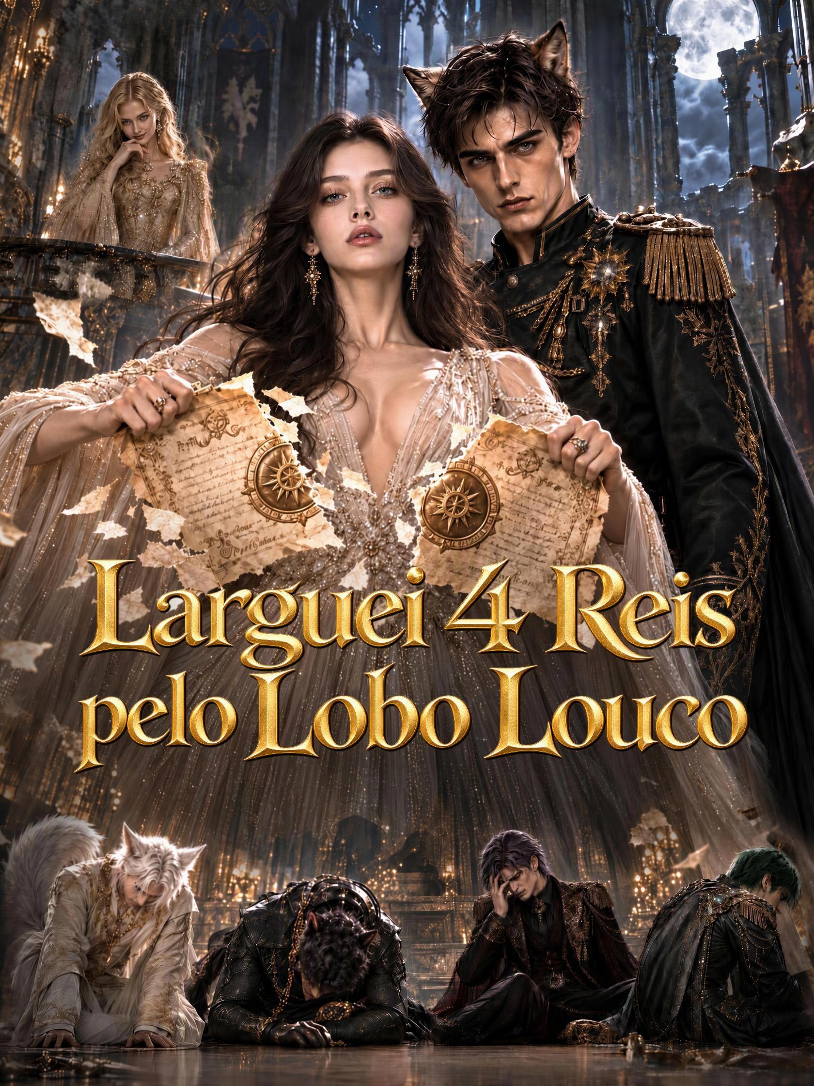 Larguei 4 Reis pelo Lobo Louco short drama poster