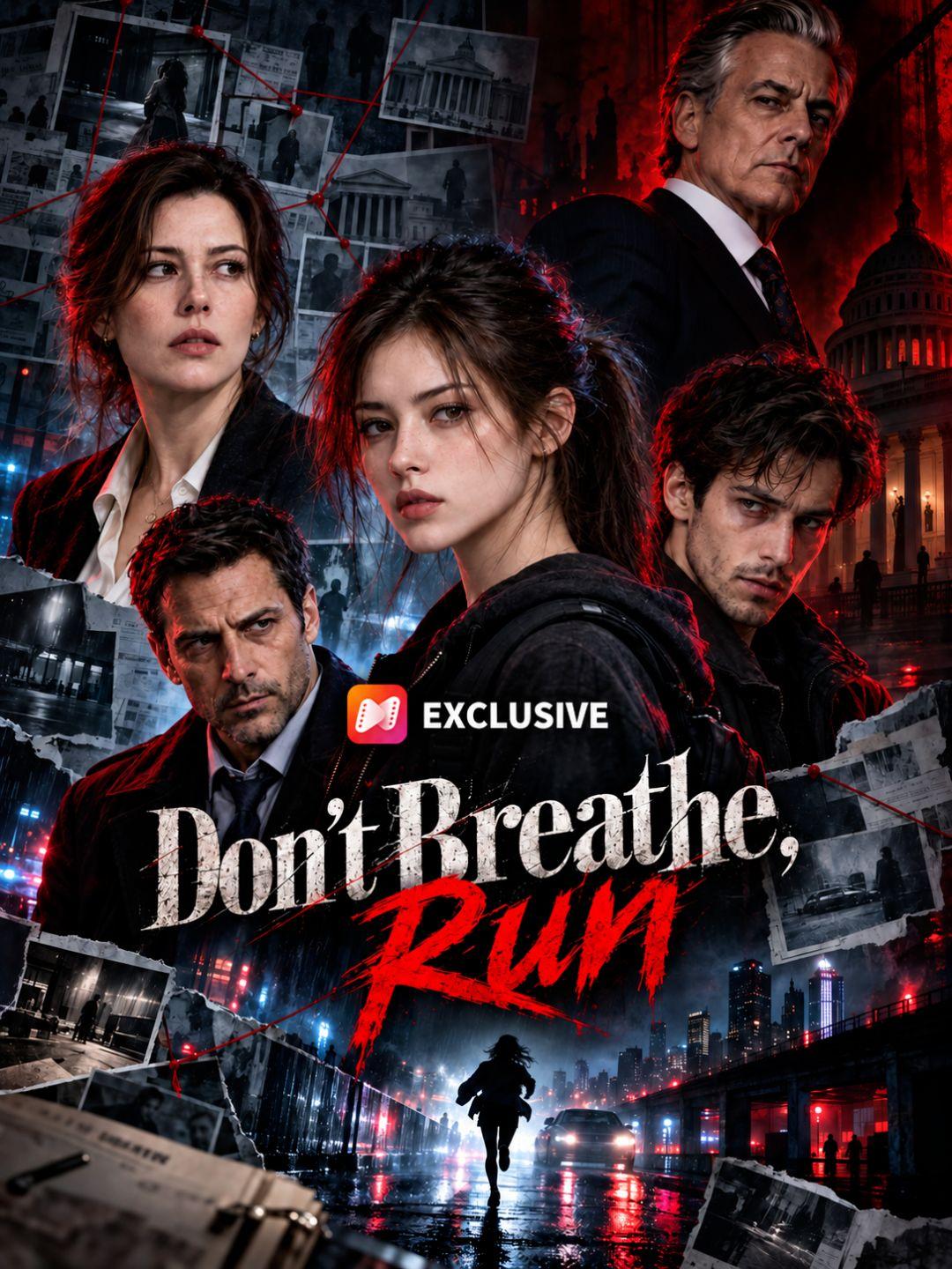 Don't Breathe, Run short drama poster