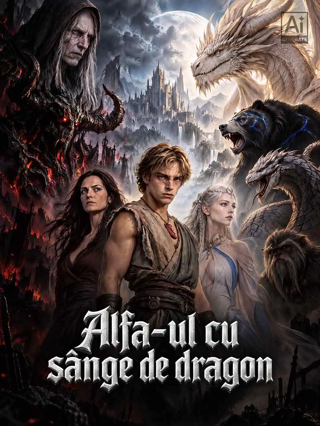 Alfa-ul cu sânge de dragon short drama poster