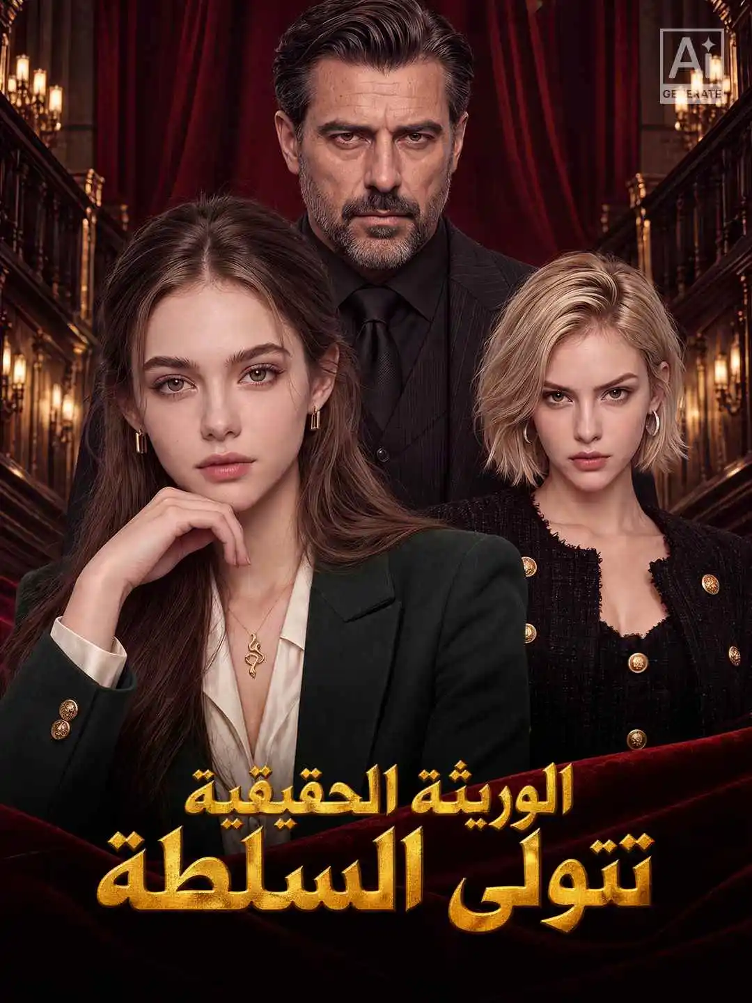 الوريثة الحقيقية تتولى السلطة short drama poster