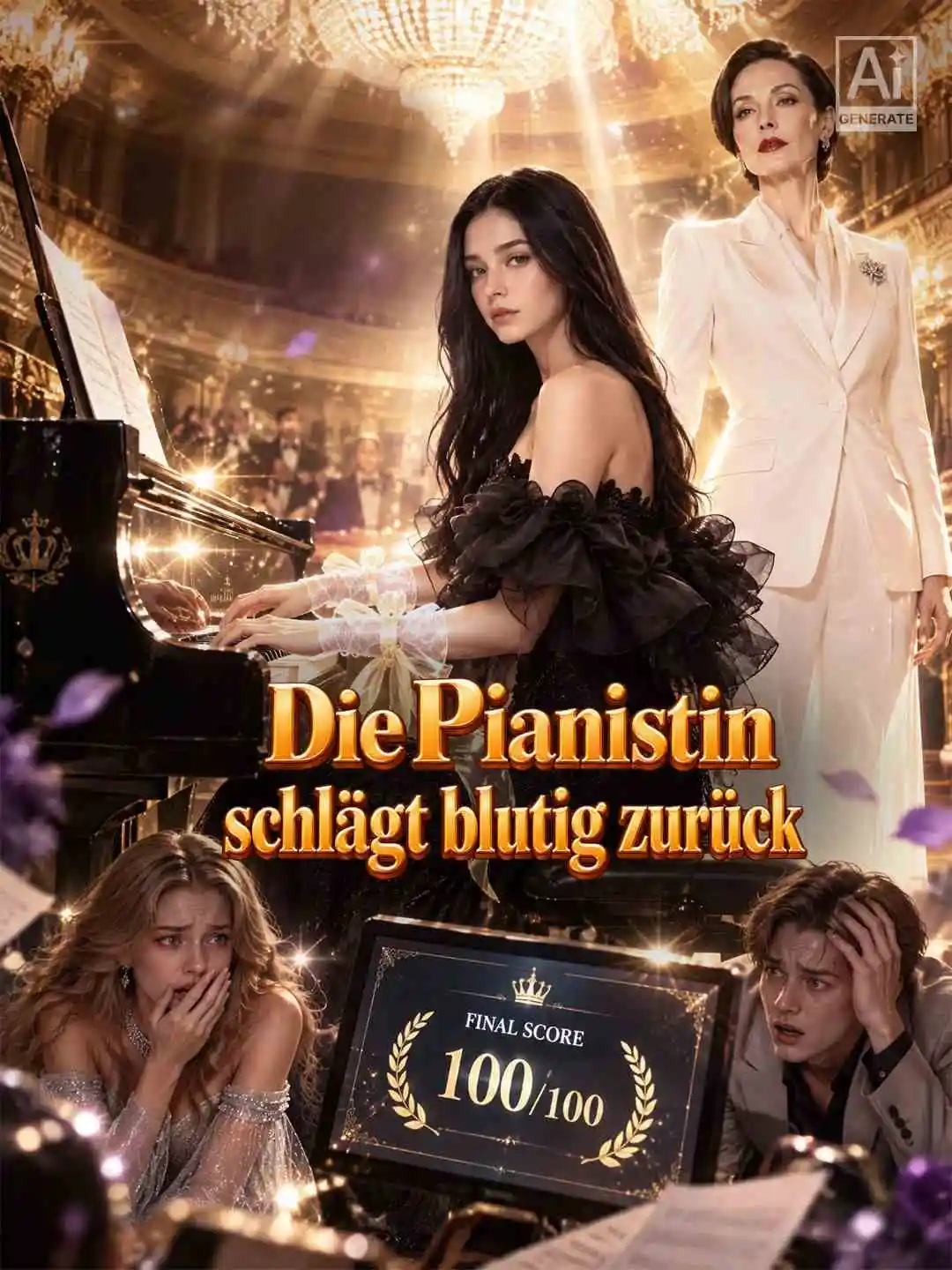 Die Pianistin schlägt blutig zurück short drama poster