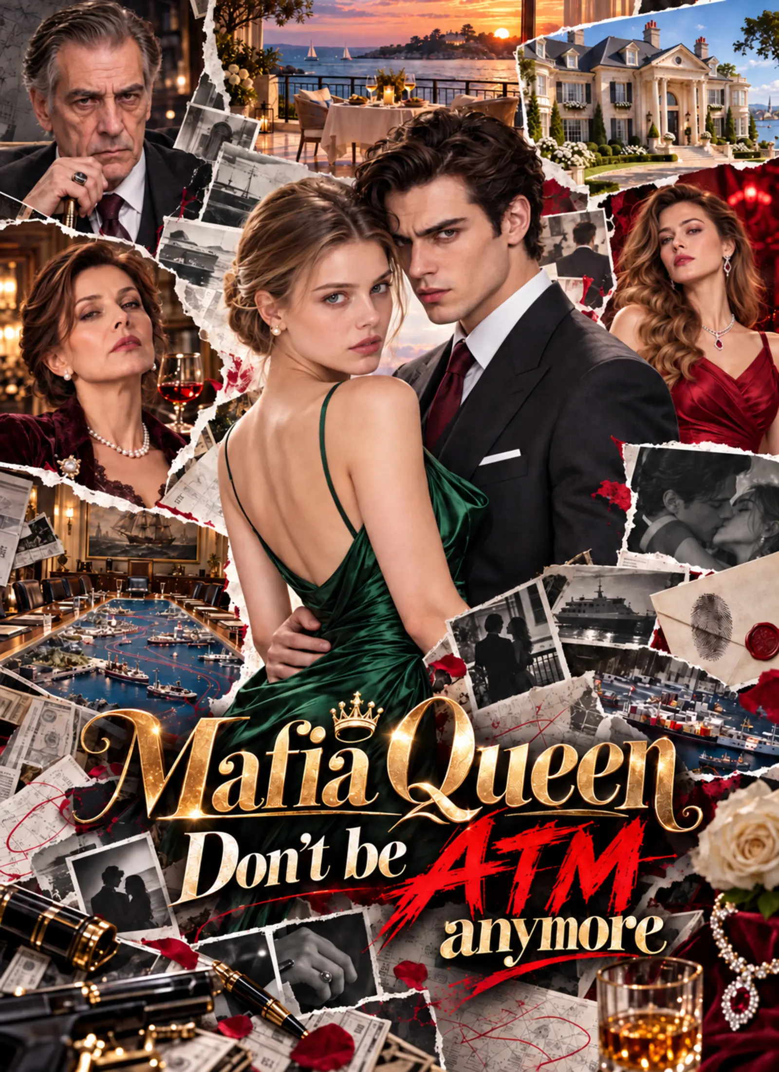 Mafia Queen Don't be ATM anymore short drama poster