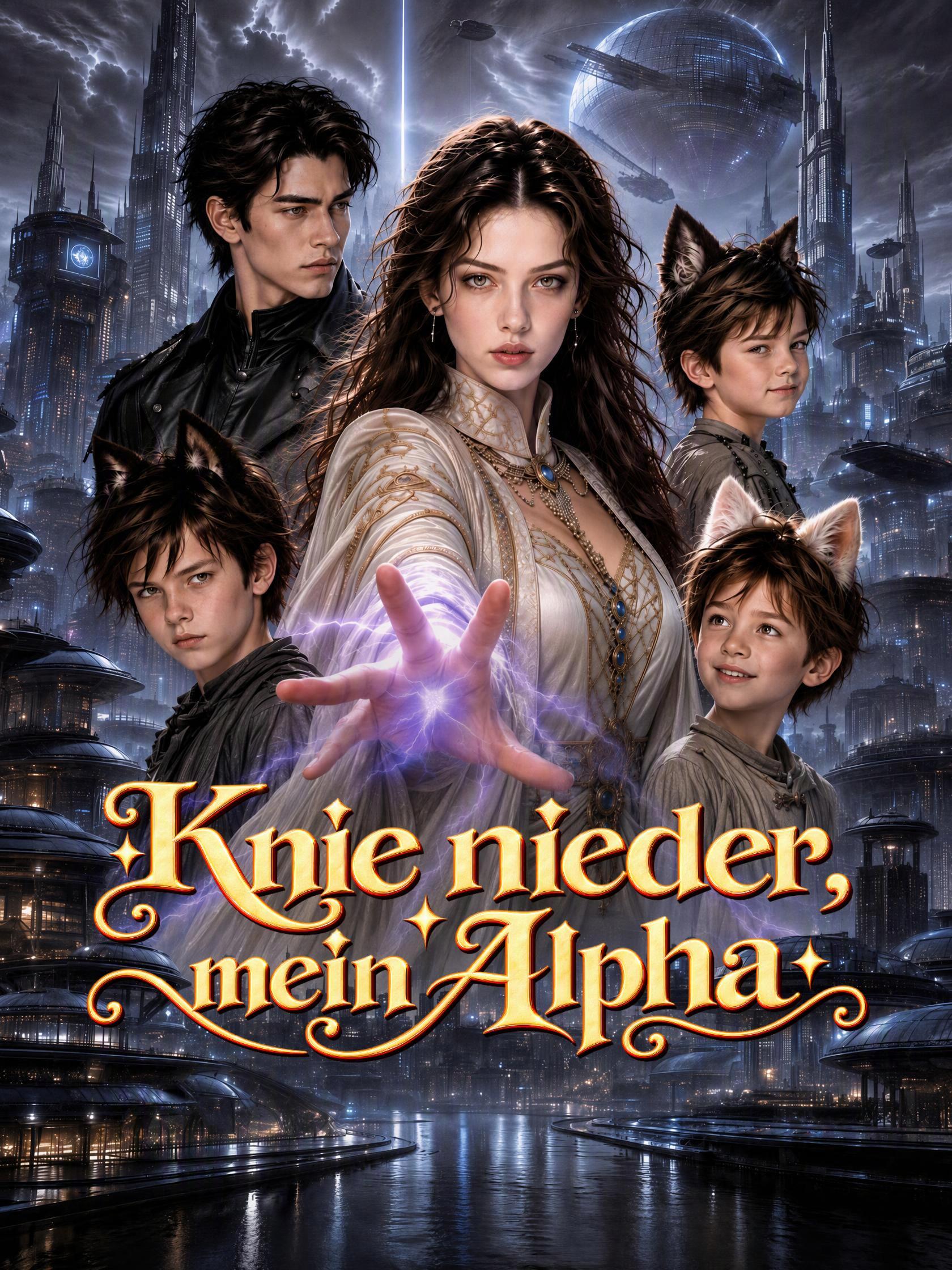 Knie nieder, mein Alpha short drama poster