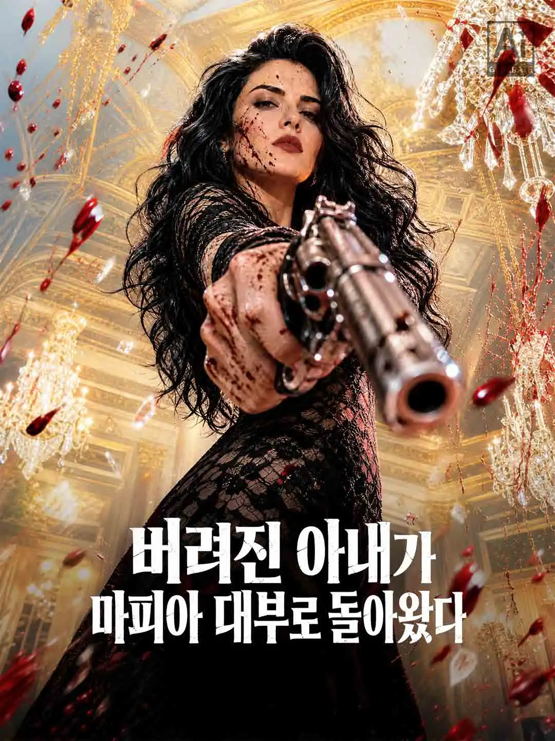 버려진 아내가 마피아 대부로 돌아왔다 short drama poster