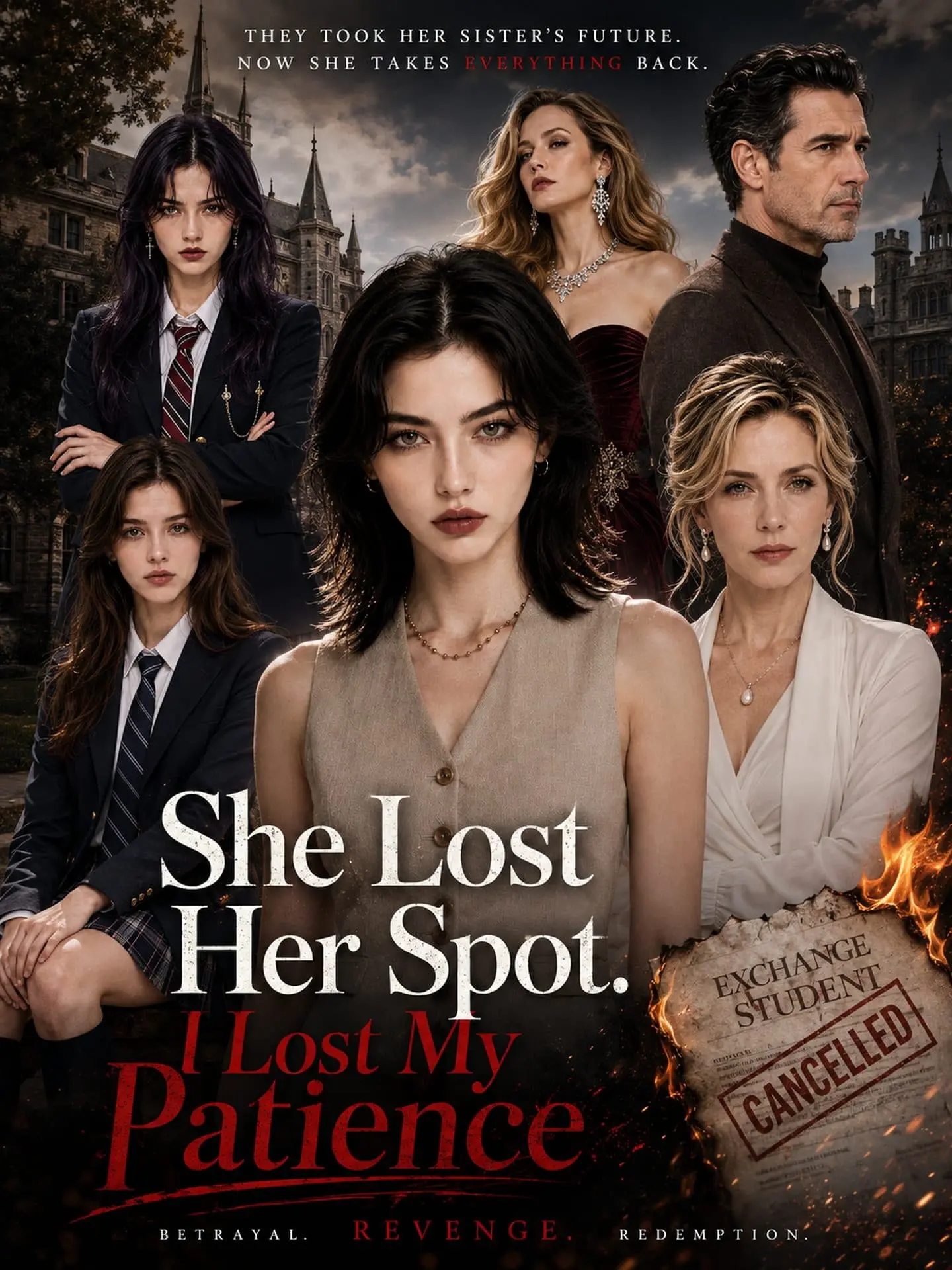 She Lost Her Spot. I Lost My Patience short drama poster