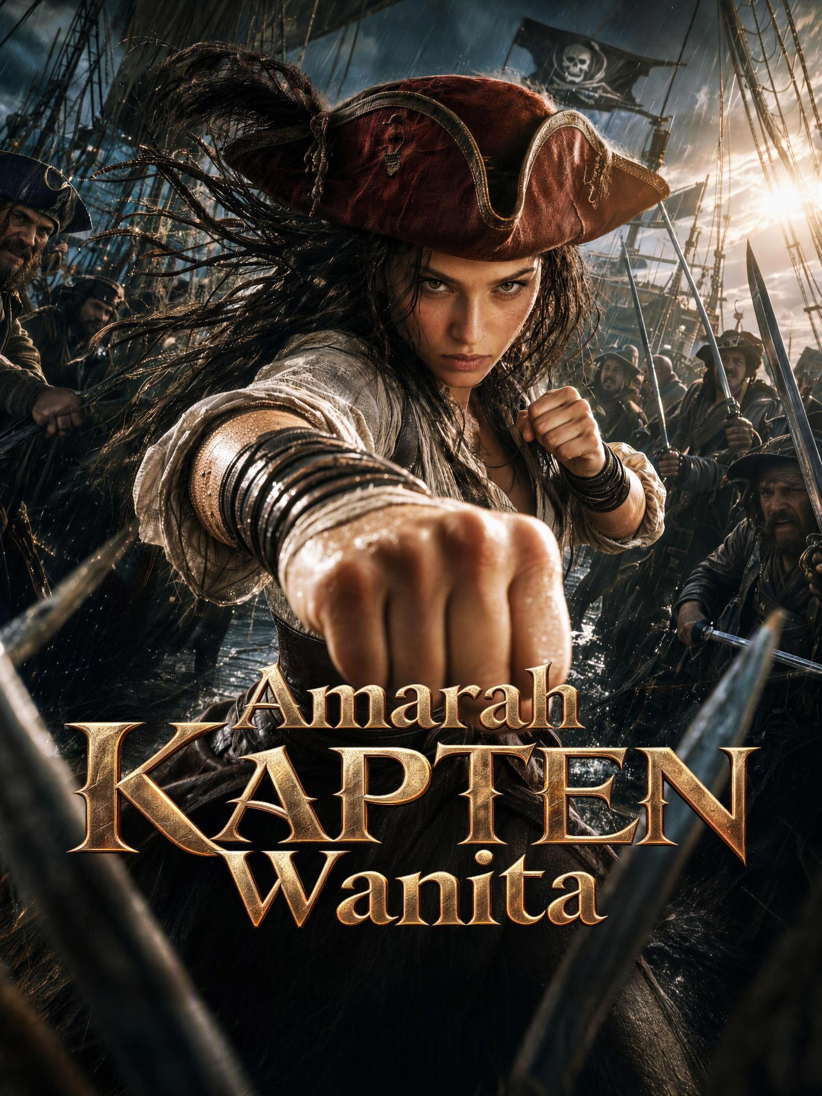 Amarah Kapten Wanita short drama poster