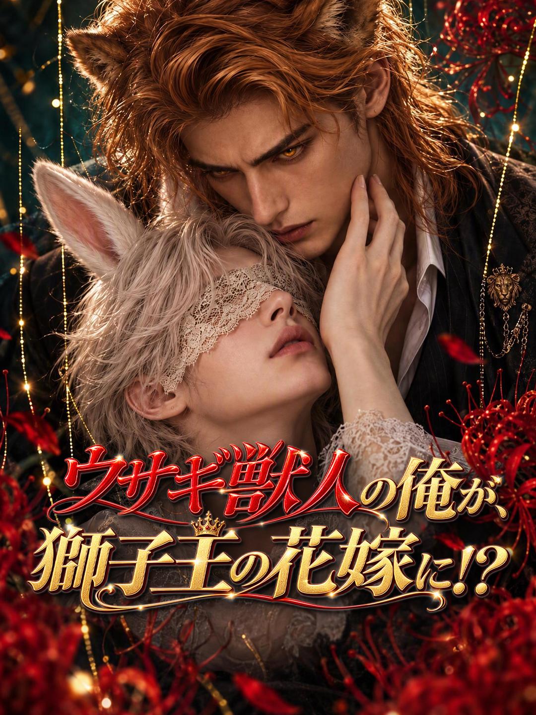 ウサギ獣人の俺が、獅子王の花嫁に！？ short drama poster