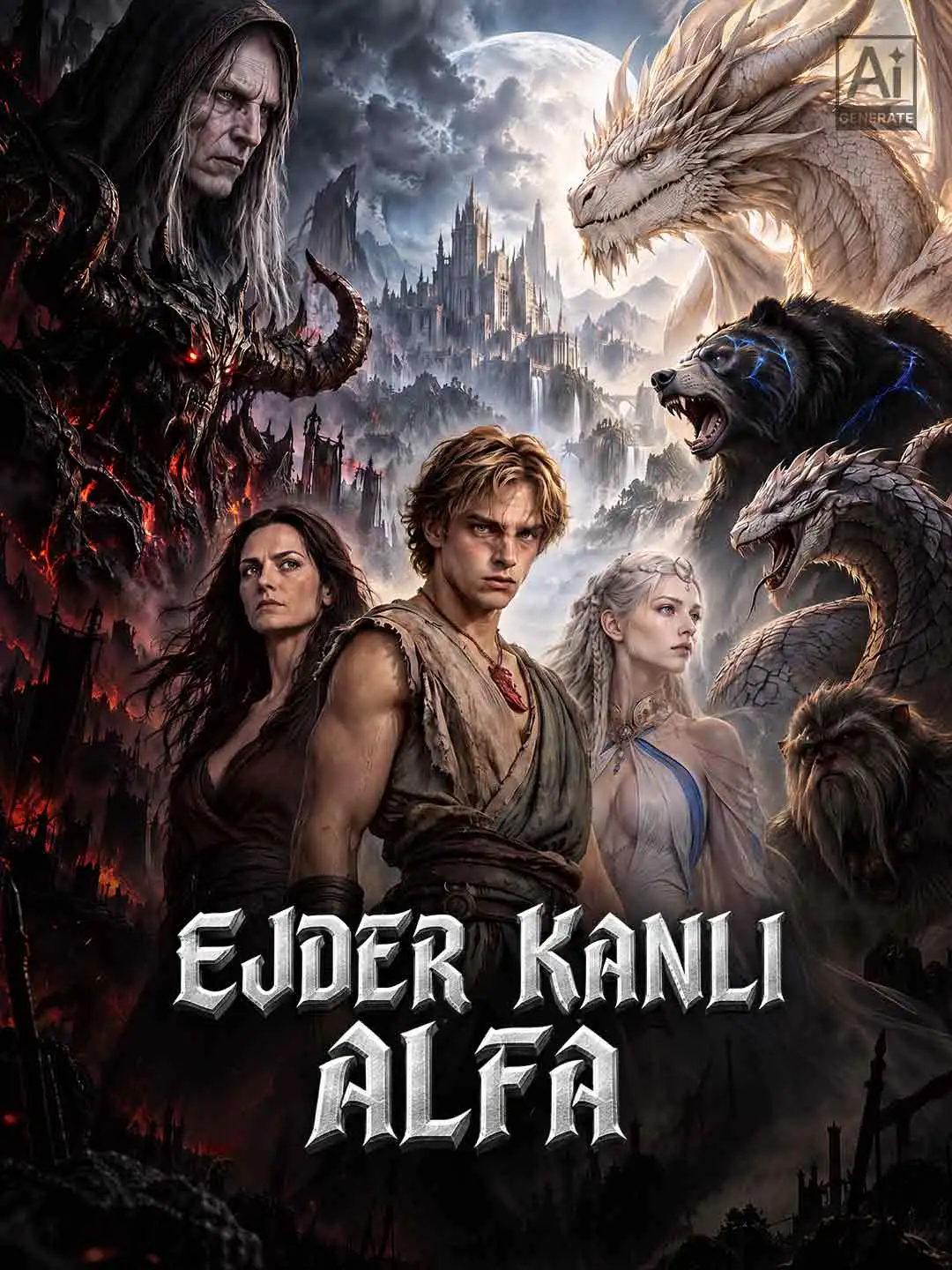 EJDER KANLI ALFA short drama poster