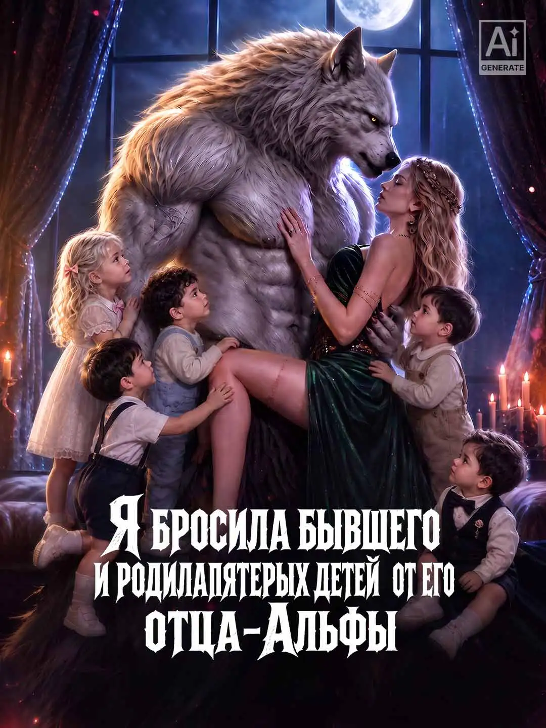 Я бросила бывшего и родила пятерых детей от его отца-Альфы short drama poster