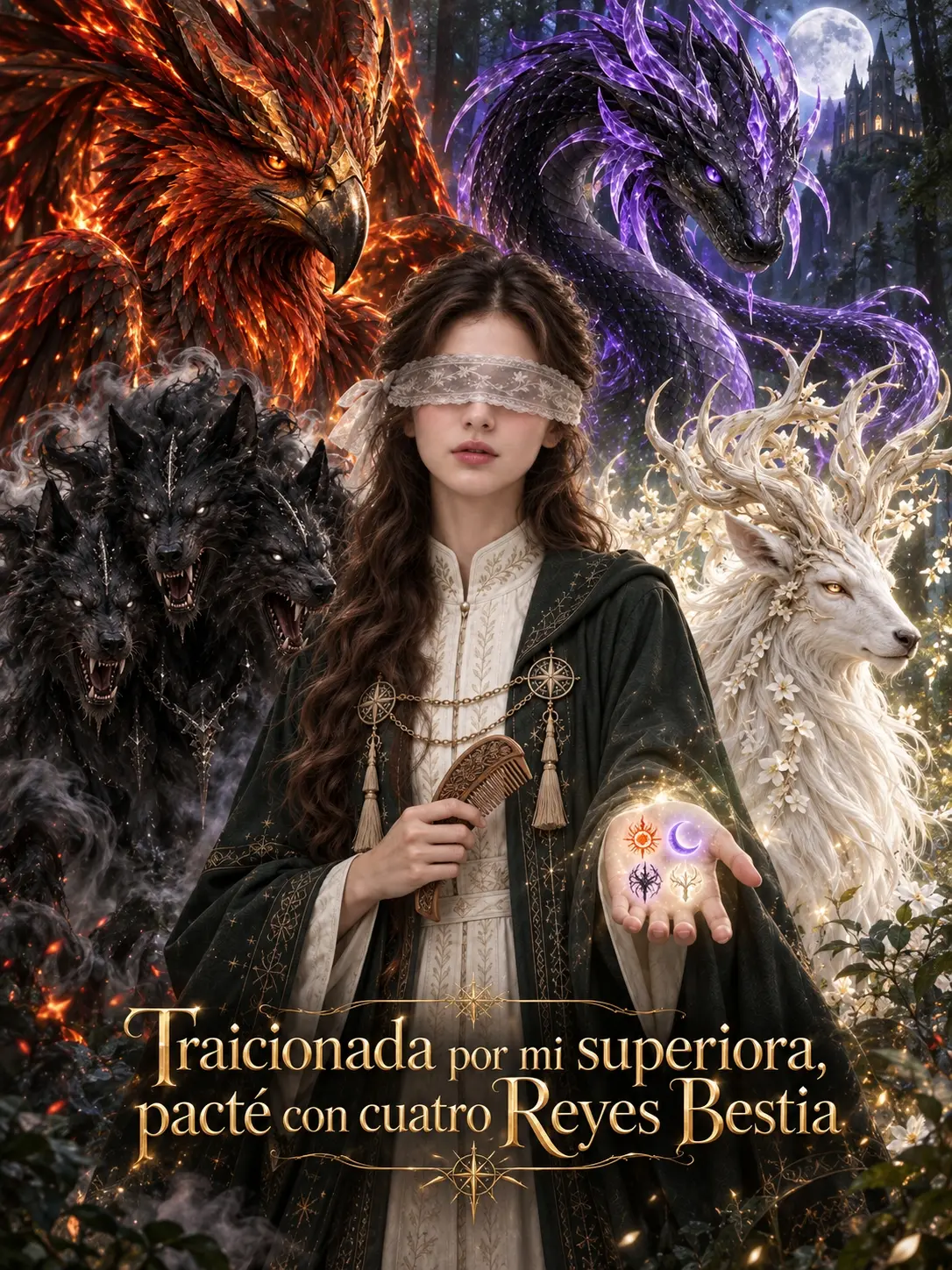 Traicionada por mi superiora, pacté con cuatro Reyes Bestia short drama poster