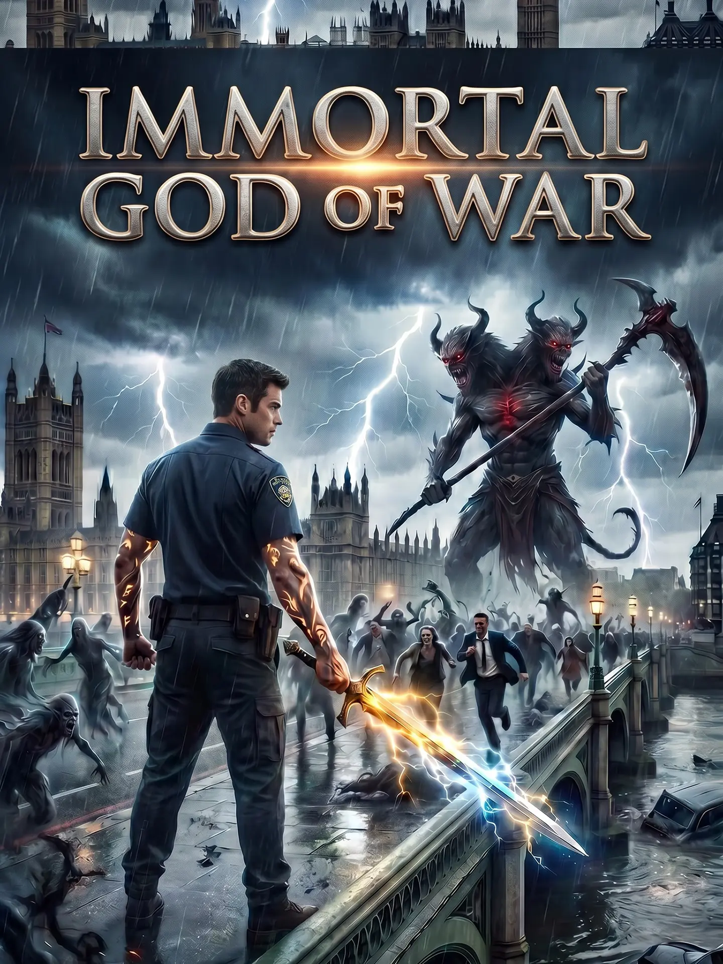 Immortal God of War short drama poster