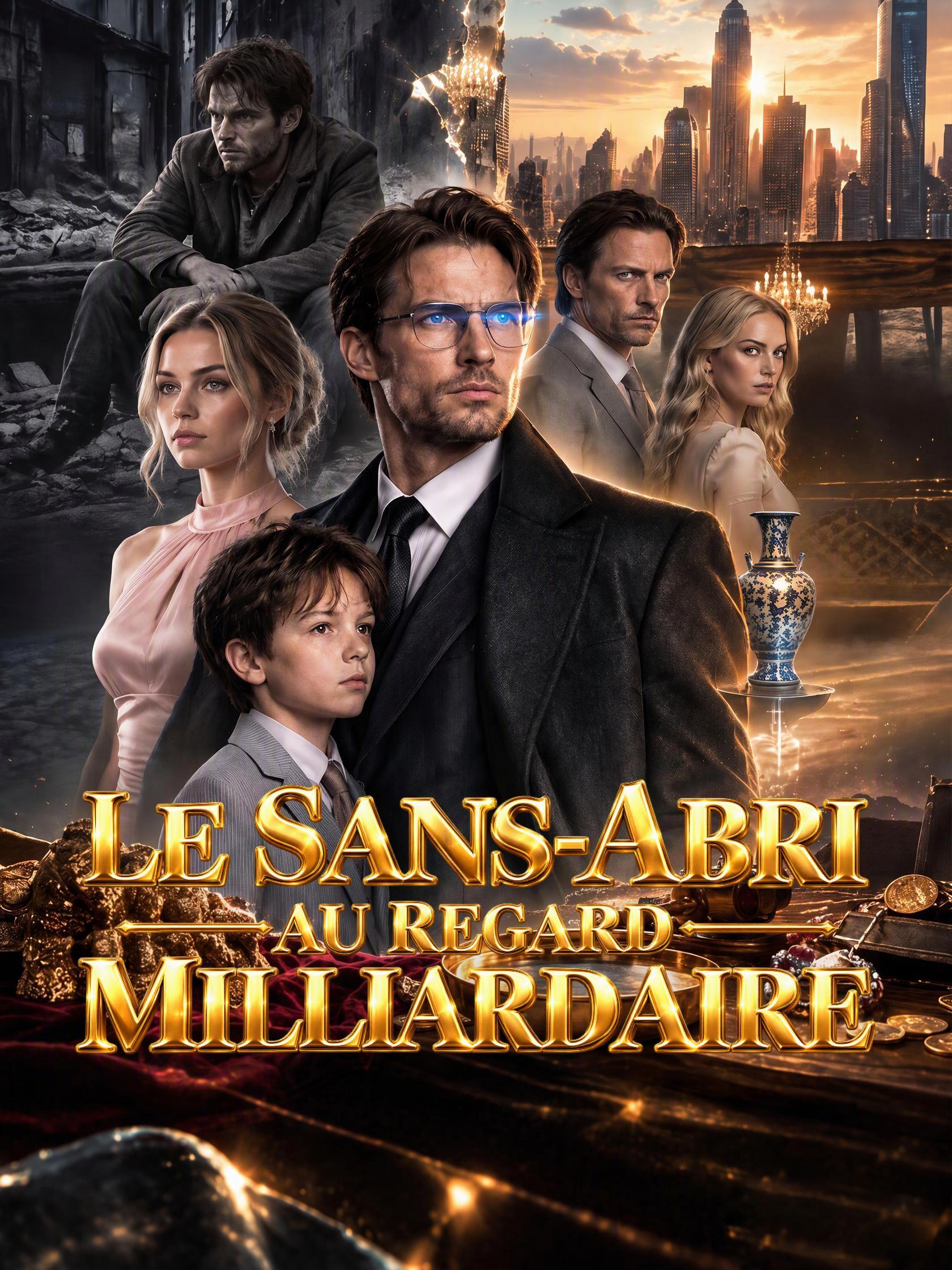 LE SANS-ABRI AU REGARD MILLIARDAIRE short drama poster