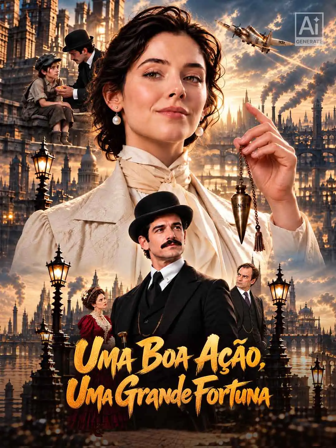 Uma Boa Ação, Uma Grande Fortuna short drama poster