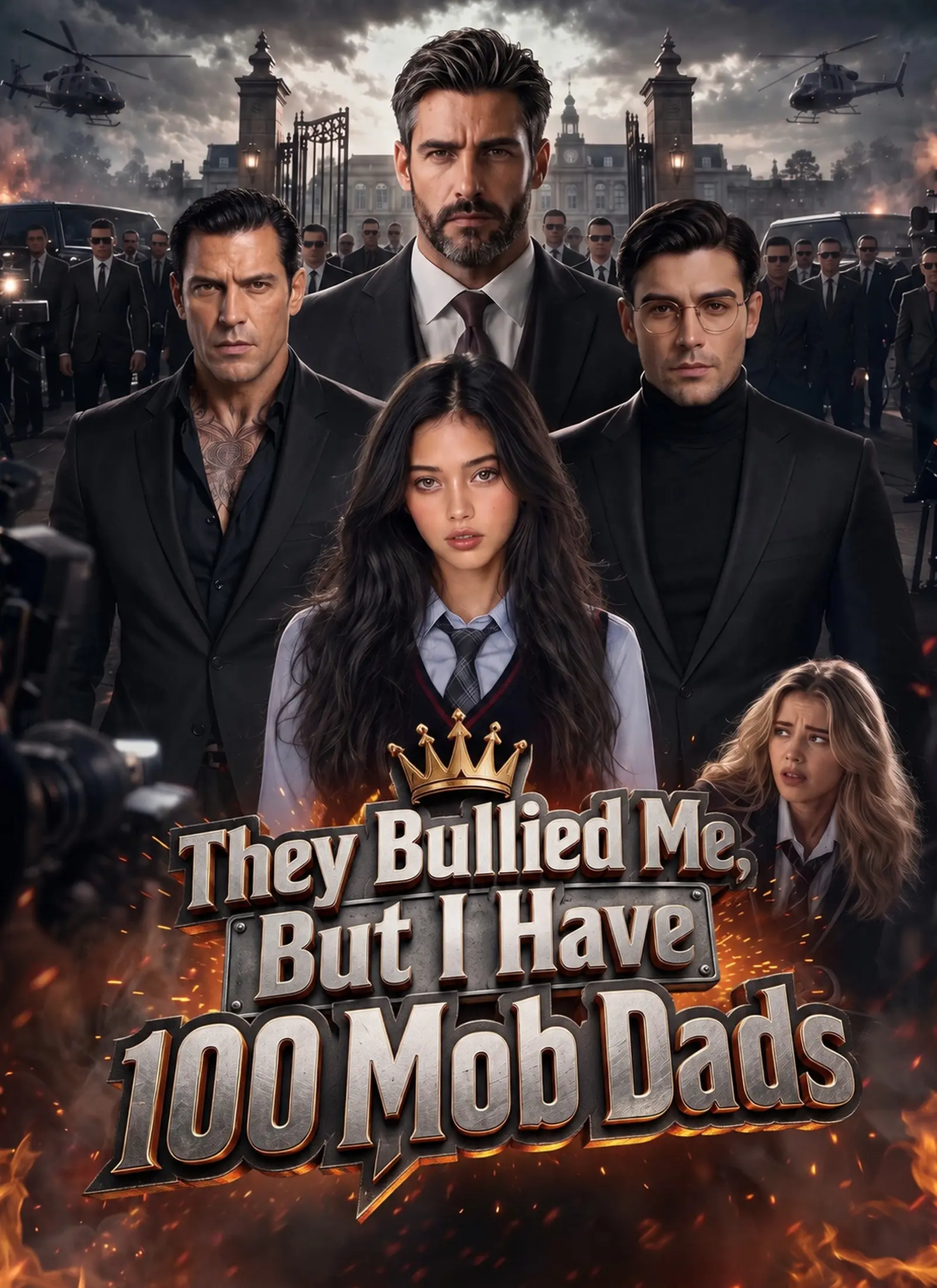 They Bullied Me, But I Have 100 Mob Dads short drama poster