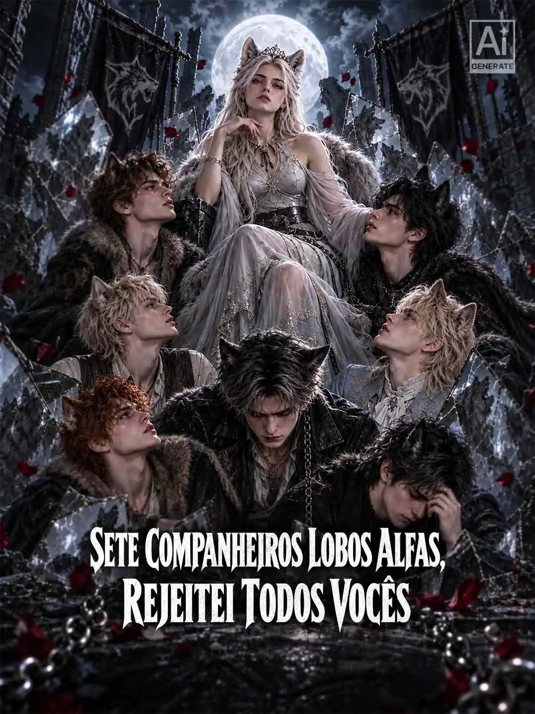Sete Companheiros Lobos Alfas, Rejeitei Todos Vocês short drama poster