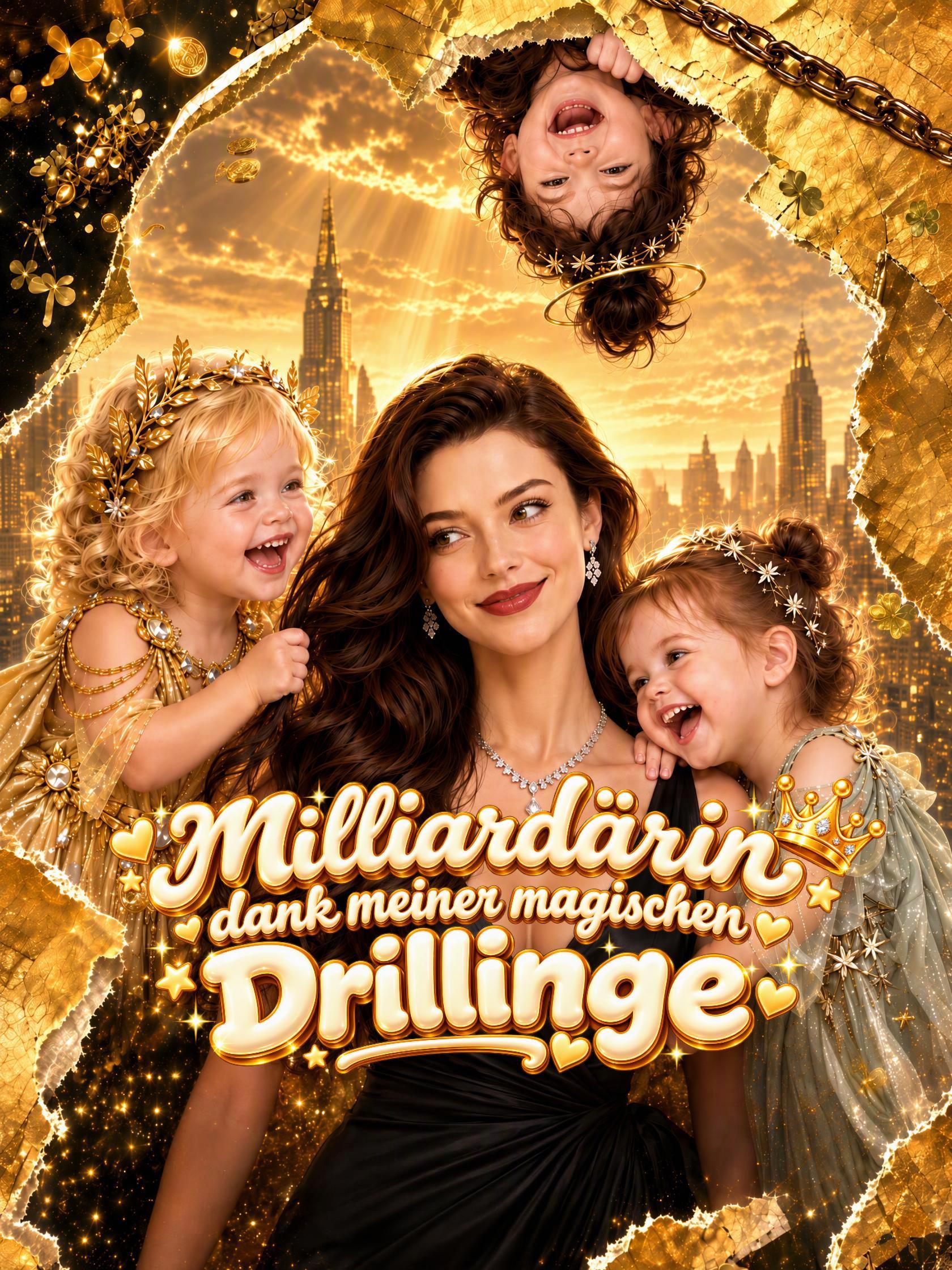 Milliardärin dank meiner magischen Drillinge short drama poster