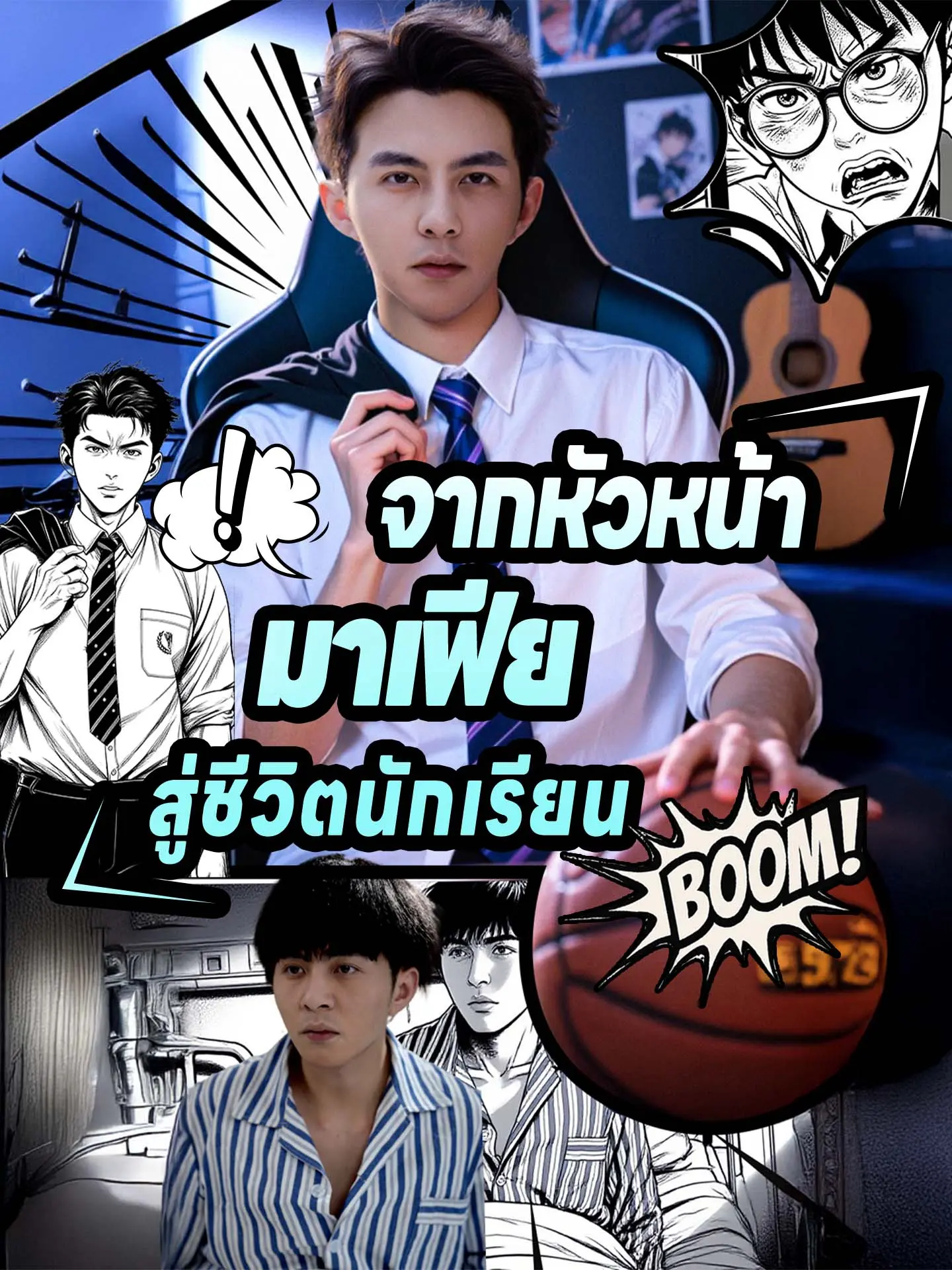จากหัวหน้ามาเฟียสู่ชีวิตนักเรียน short drama poster