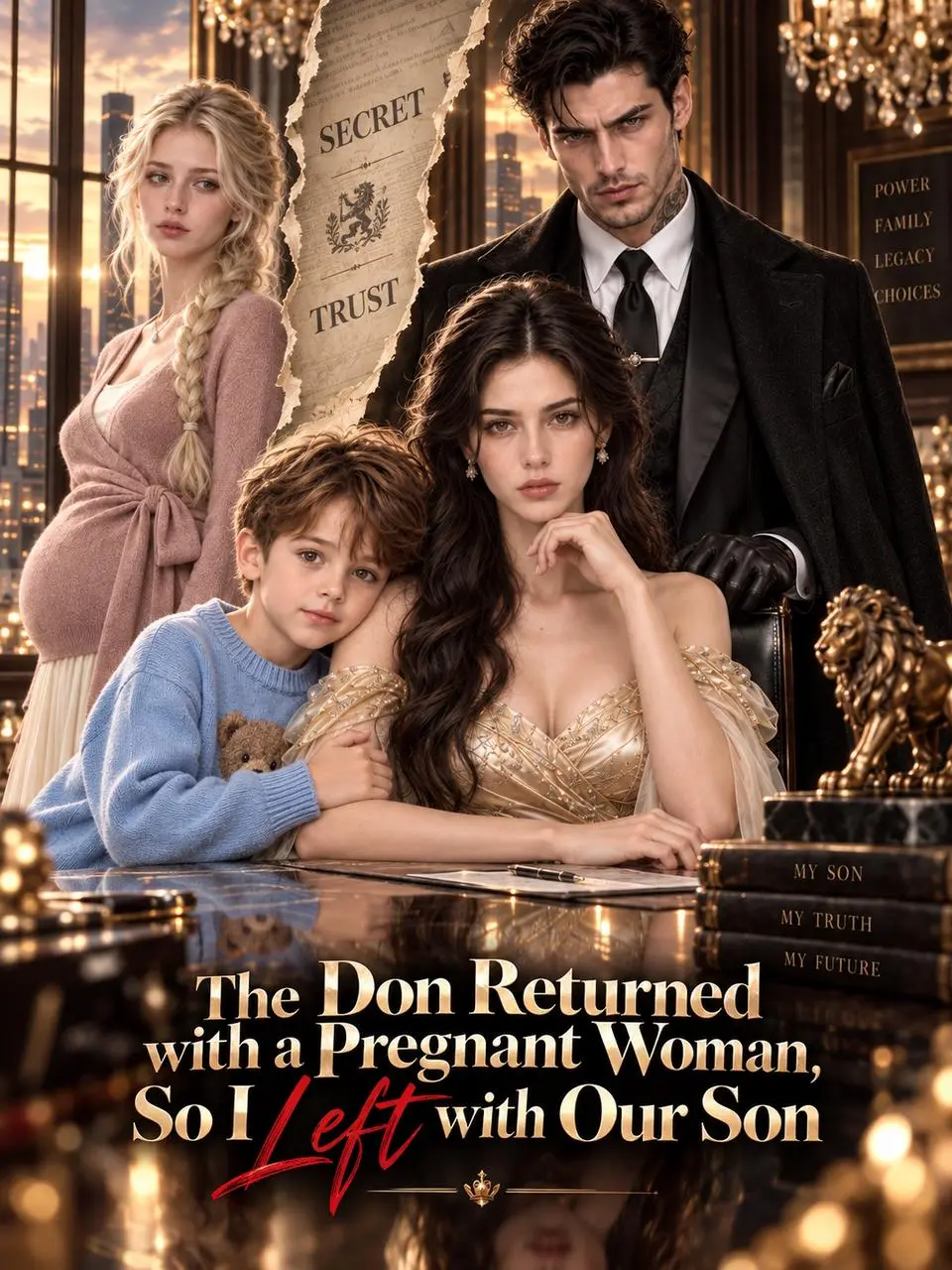 The Don Returned with a Pregnant Woman, So I Left with Our Son short drama poster