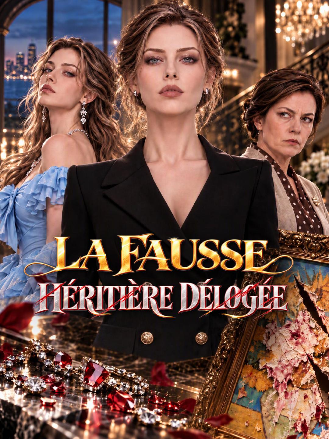 LA FAUSSE HÉRITIÈRE DÉLOGÉE short drama poster