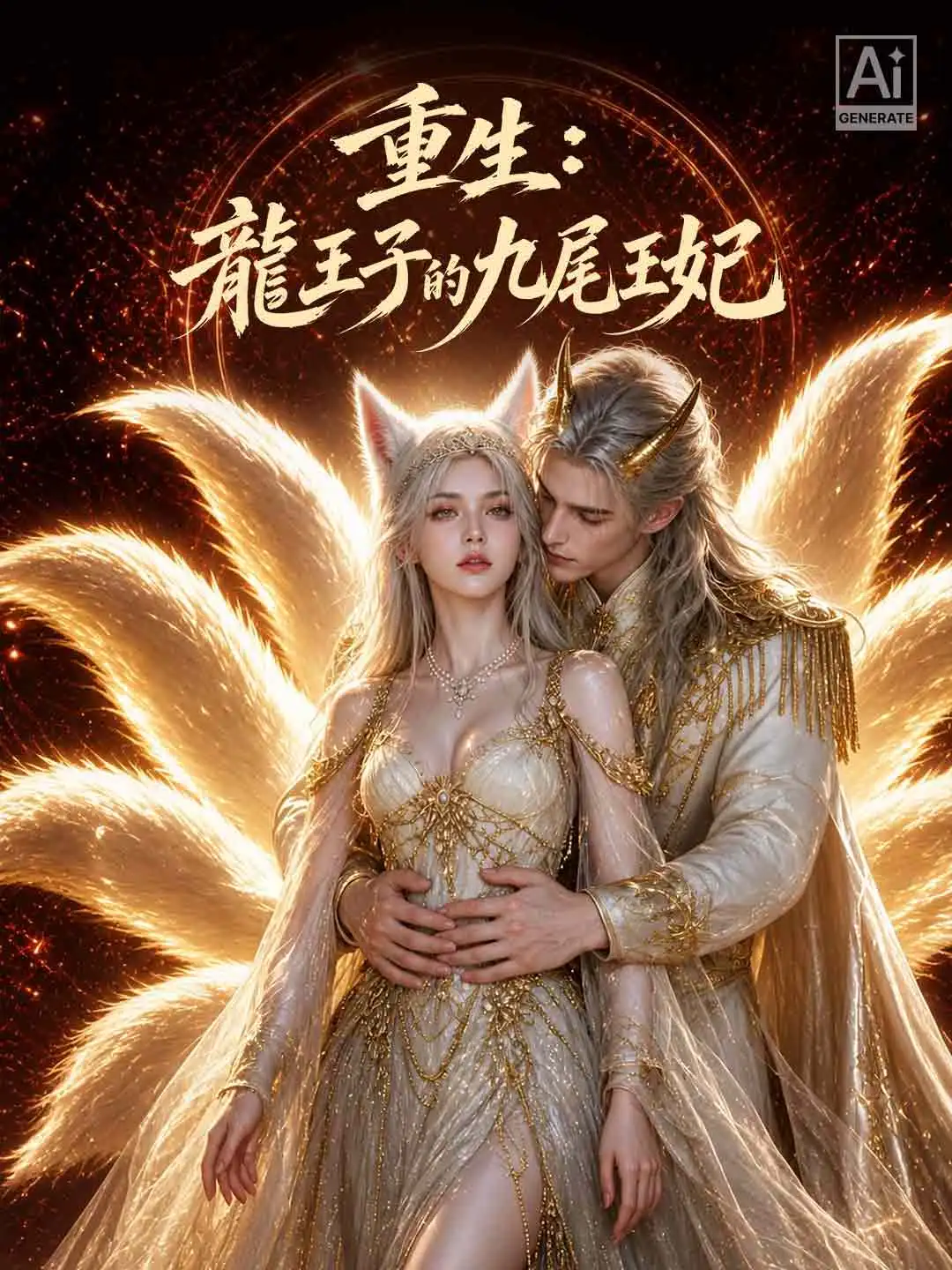 重生：龍王子的九尾王妃 short drama poster