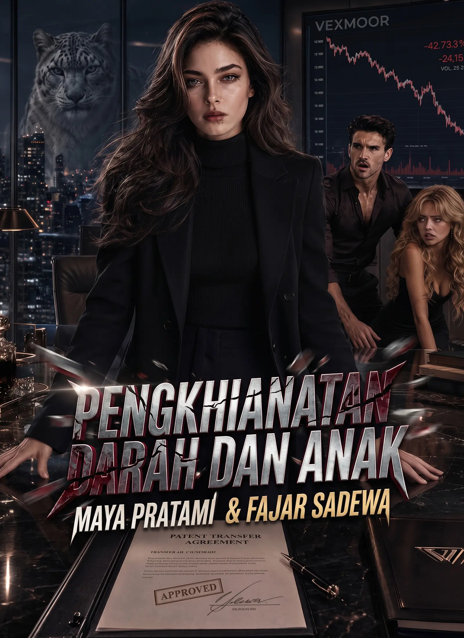 Pengkhianatan Darah dan Anak: Maya Pratami & Fajar Sadewa short drama poster