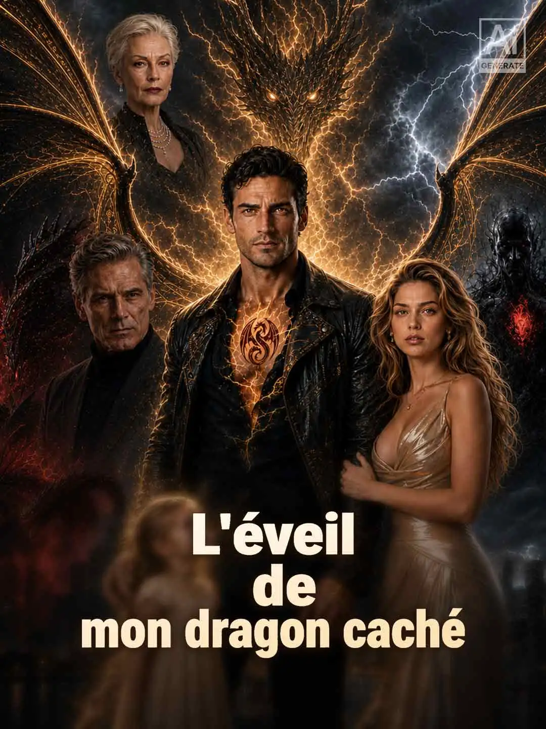 L'éveil de mon dragon caché short drama poster